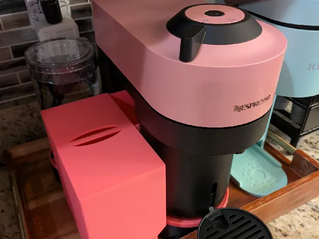 Riser For Nespresso Vertuo Pop+ & Extra Large Spent Pod Container