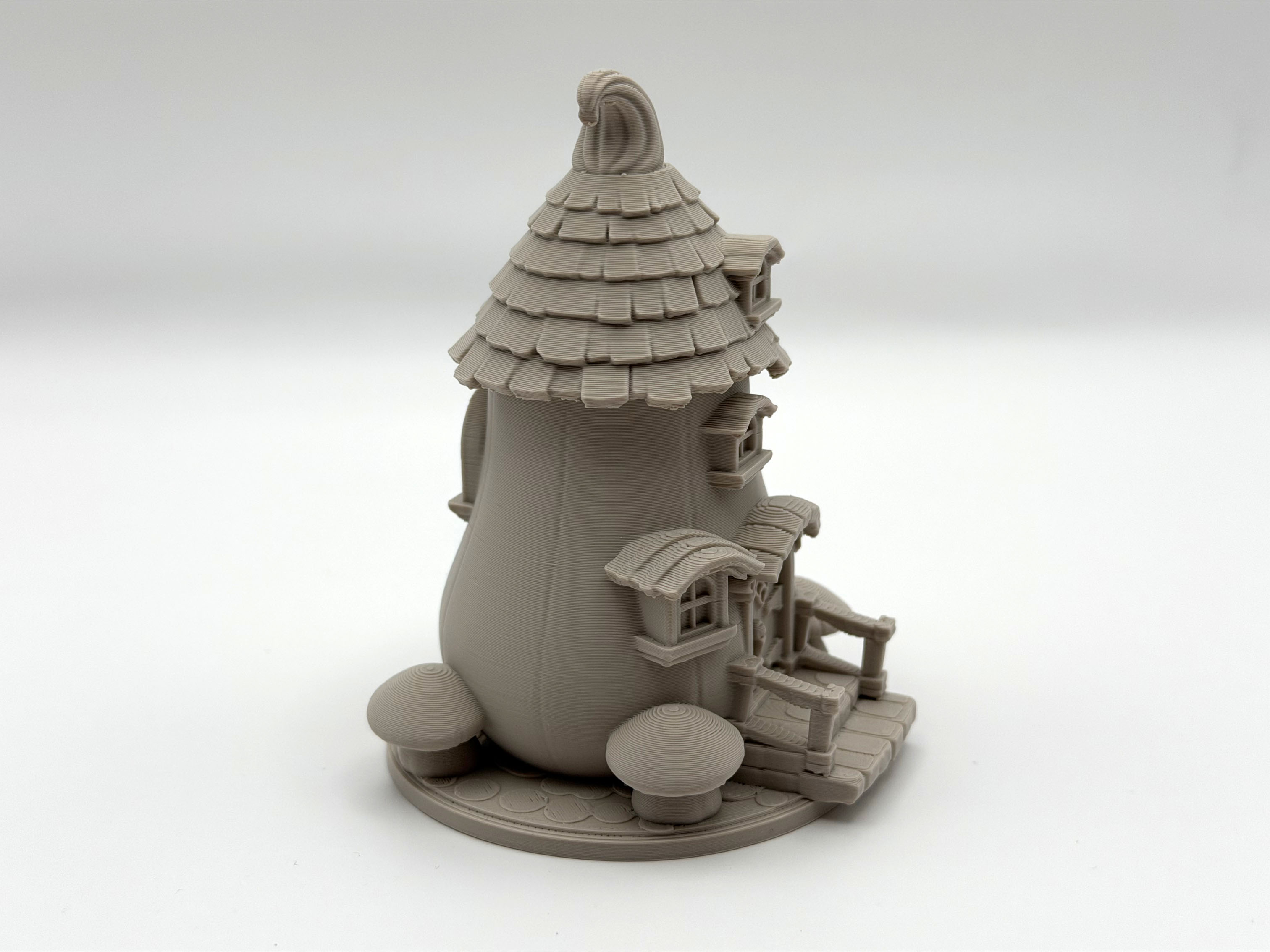 Miniatura 4 do modelo 3D Toadstool Cottage