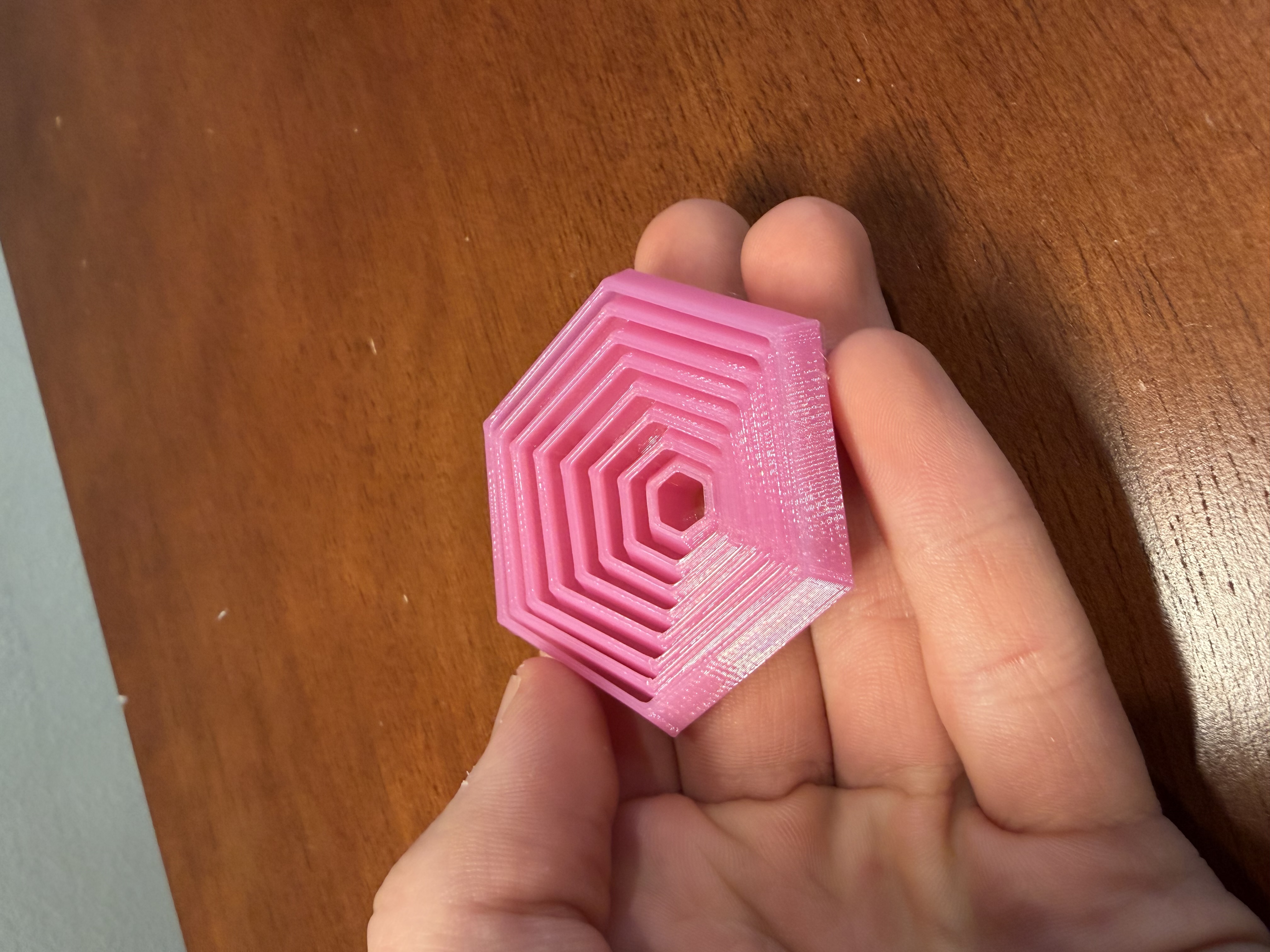 Miniatura 4 do modelo 3D Mini Hexagon Fidget