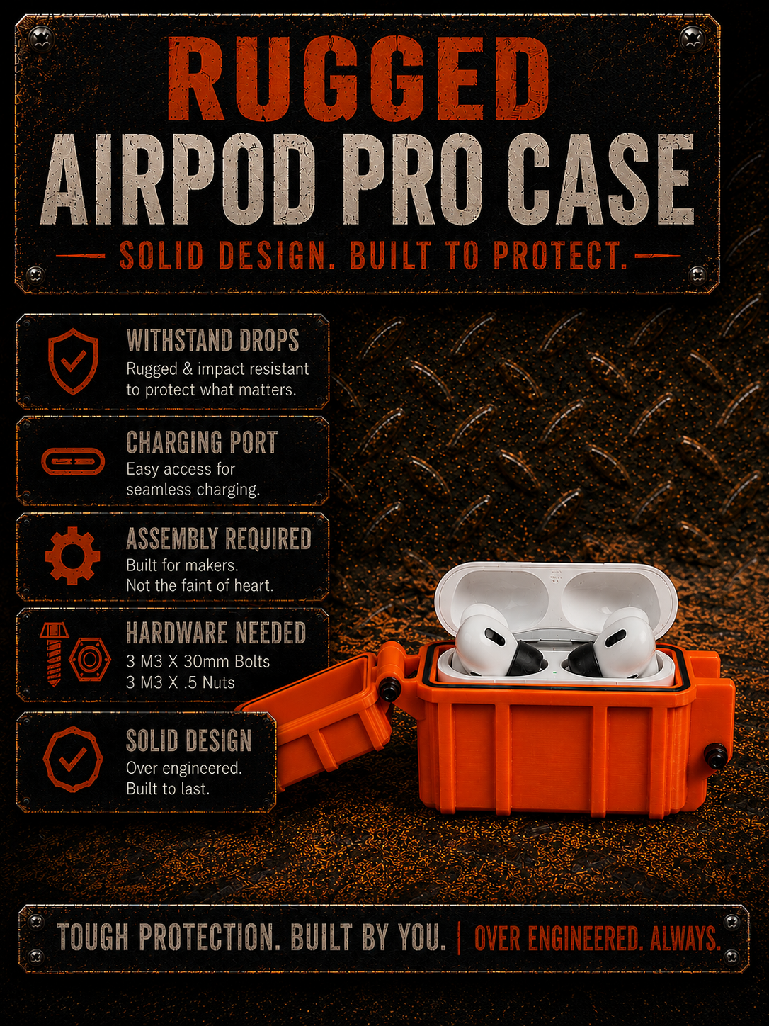 Rugged Airpod Pro Case — miniatura 3