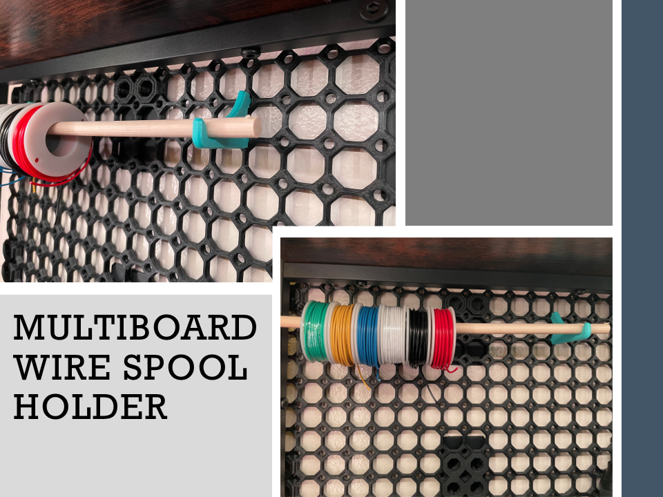 Multiboard Wire Spool Holder