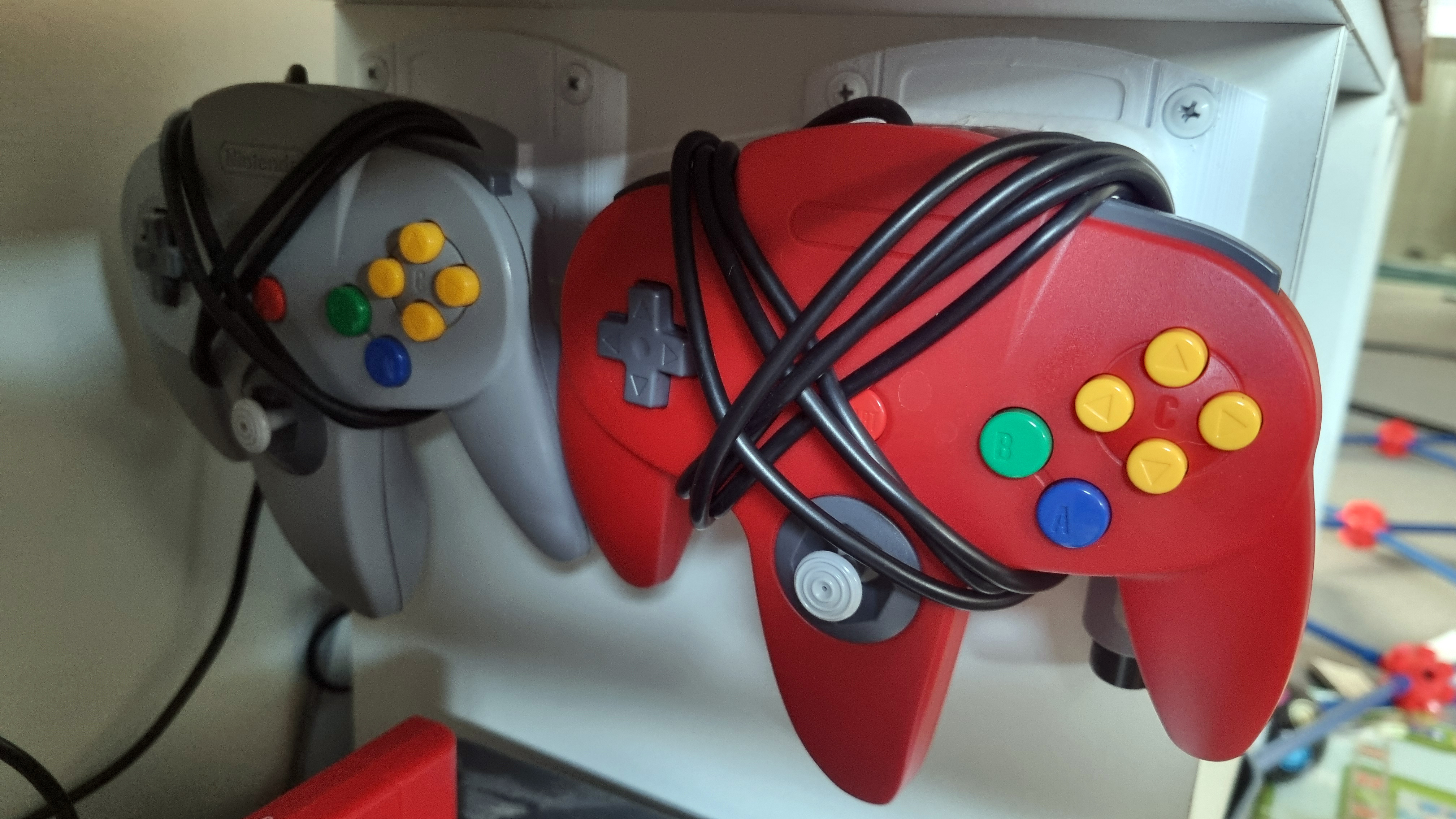 N64 Controller Wall Mounts