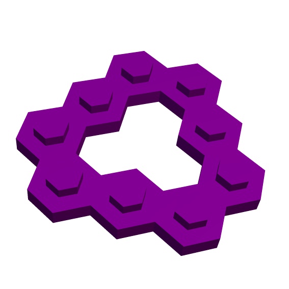 43 Piece STEM Brix Set (hexabricks) — miniatura 26