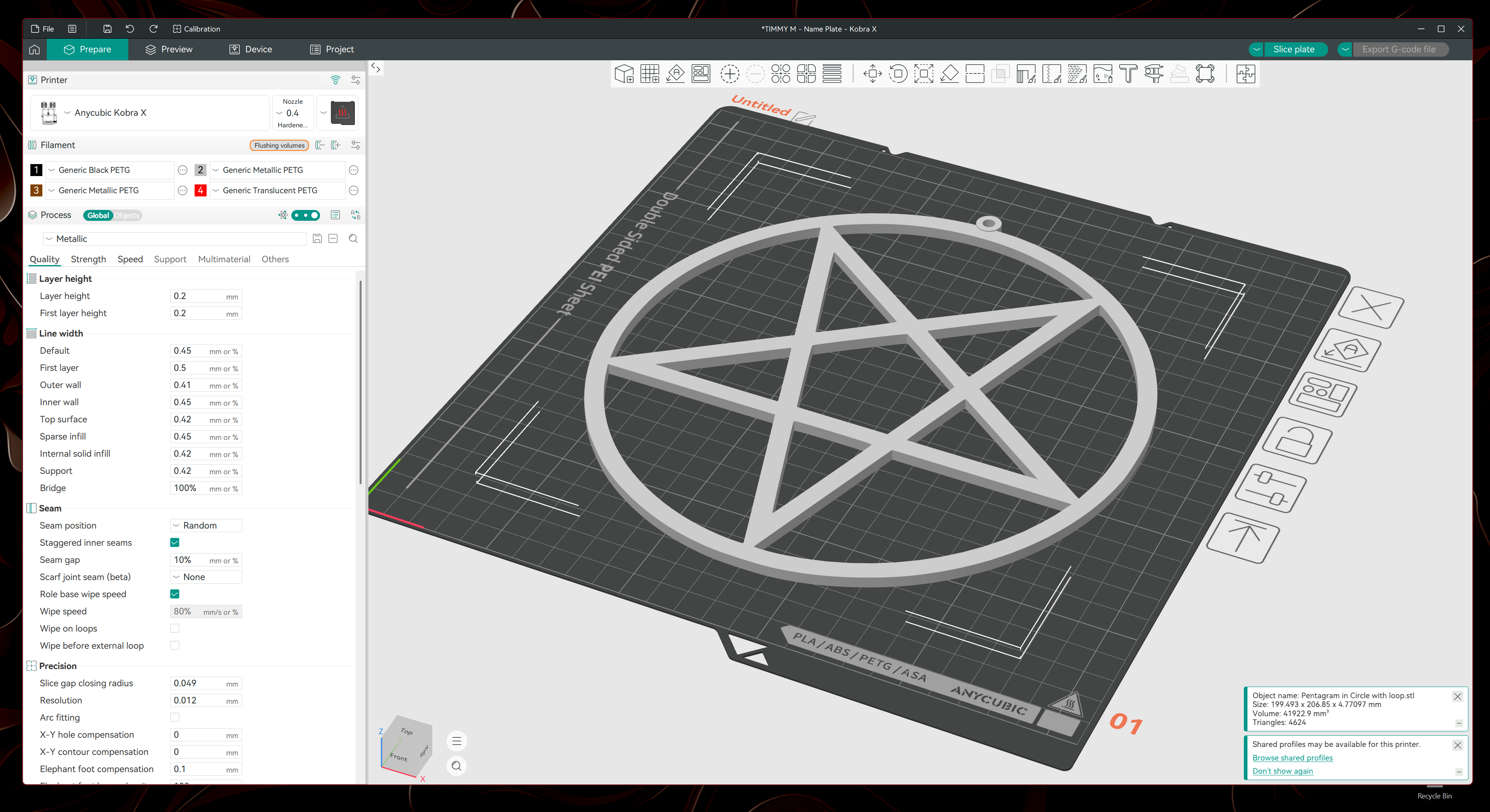 Inverted Pentagram