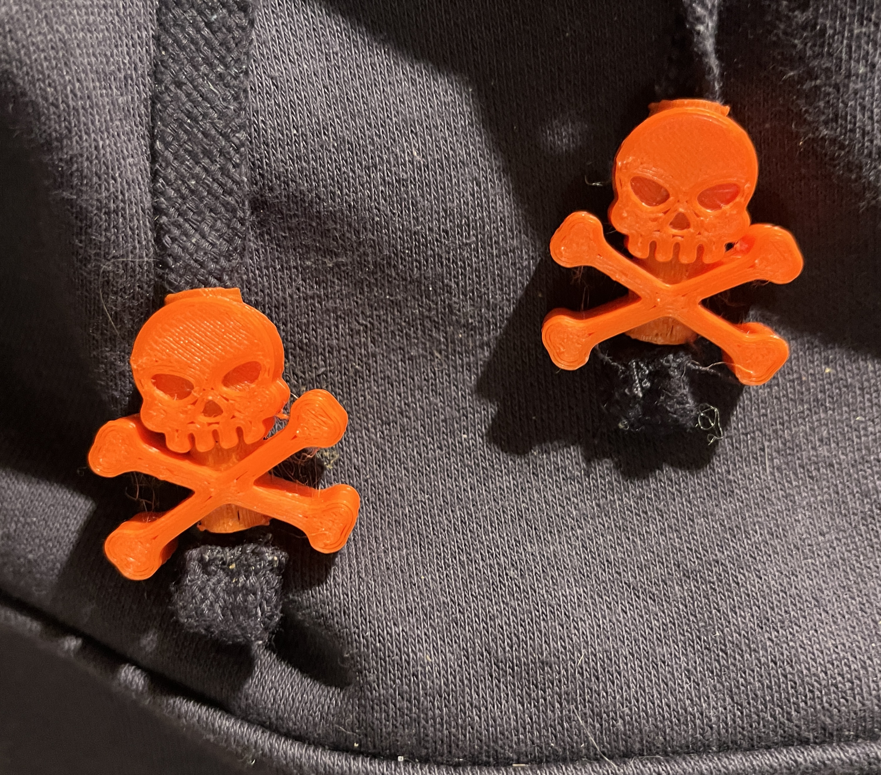 Skull and Cross Bones Bead