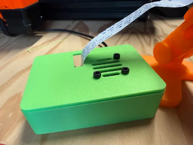 Raspberry Pi 4 Case for Case Fan and Camera Cable