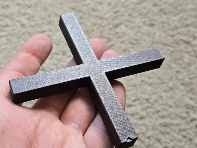 Stew's "Good Enough" Calibration Cross for the Qidi Plus 4