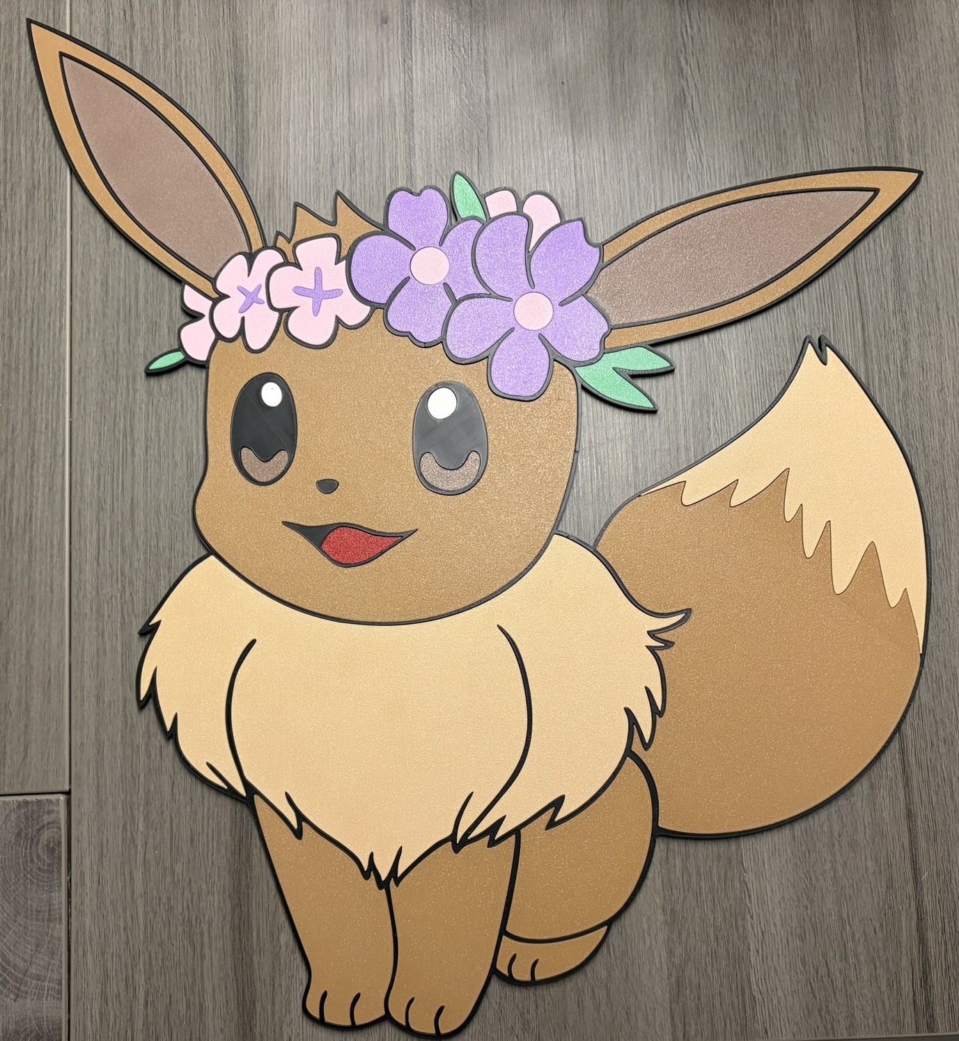 Big Eevee wall art, No AMS