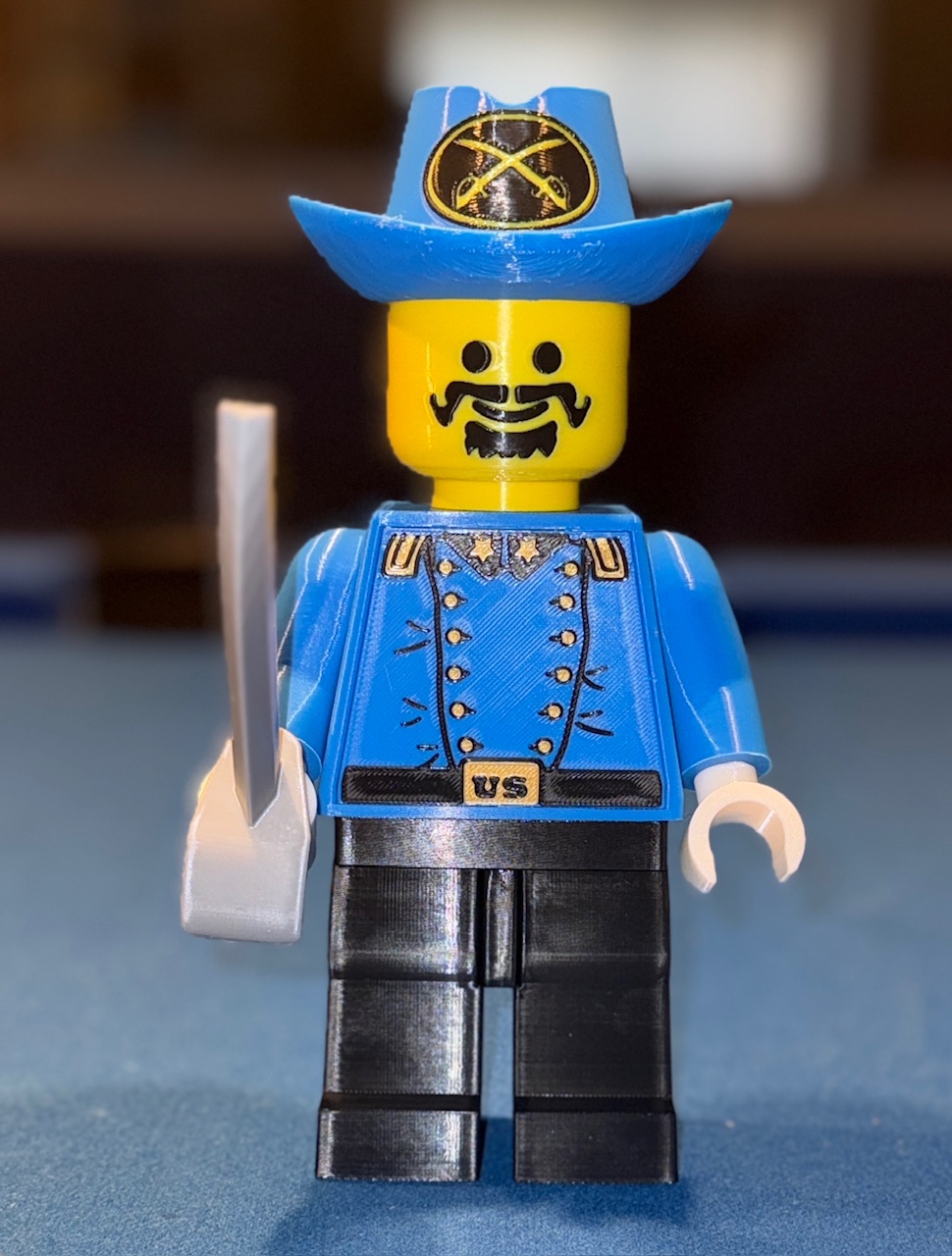 Cavalry General Brick MegaFigure (5:1 Scale) — miniatura 2