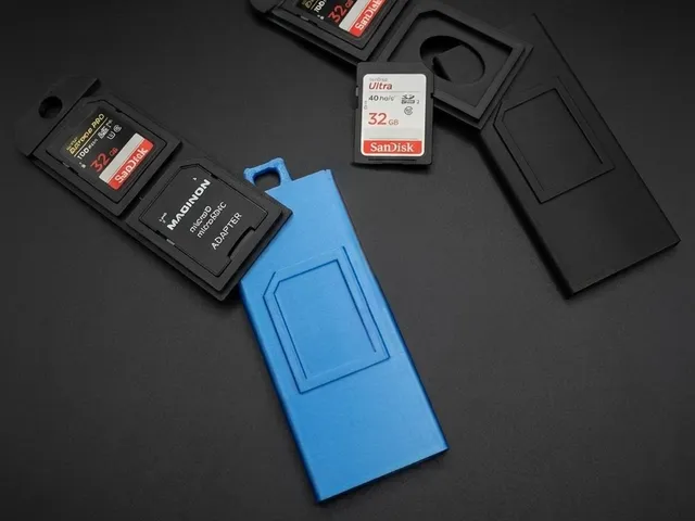 Slim SD Card Holder - 2 Card Capacity
