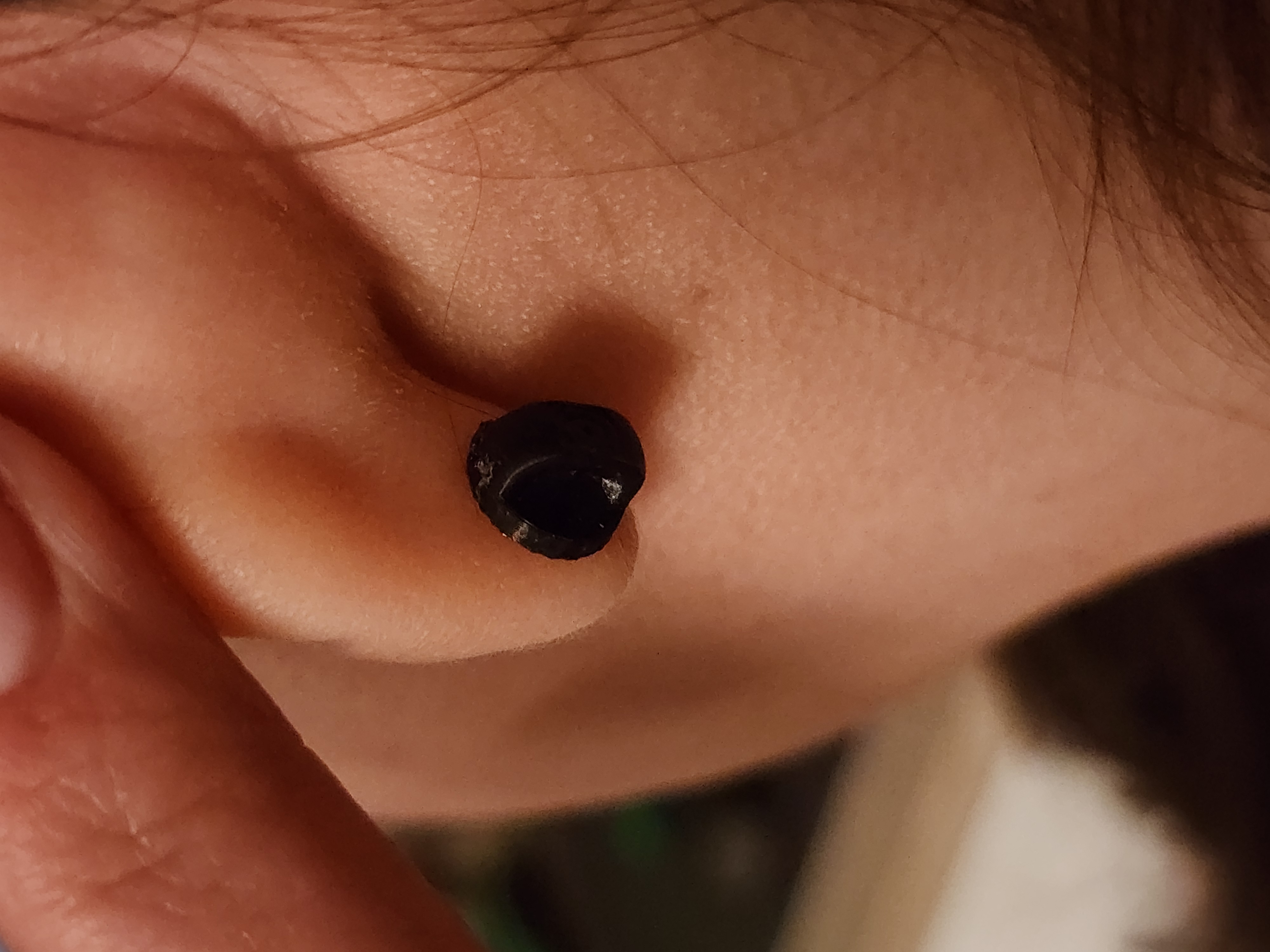 Miniatura 4 do modelo 3D TPU Earring Stud Back
