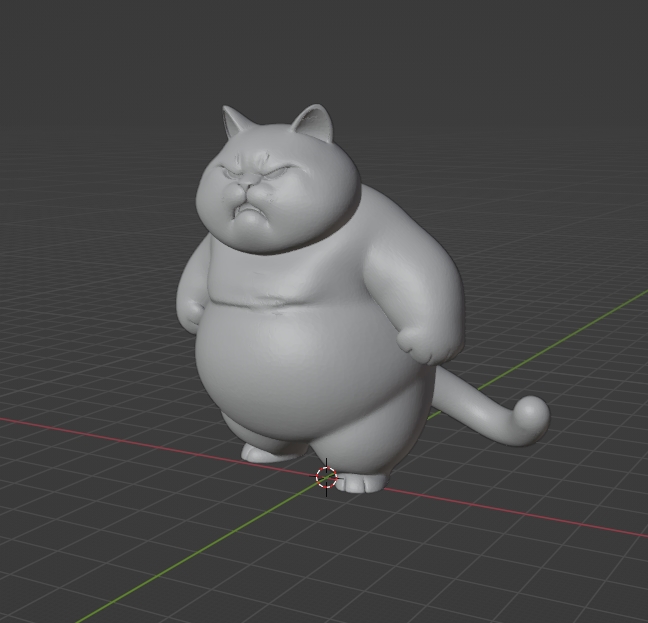 angry cat