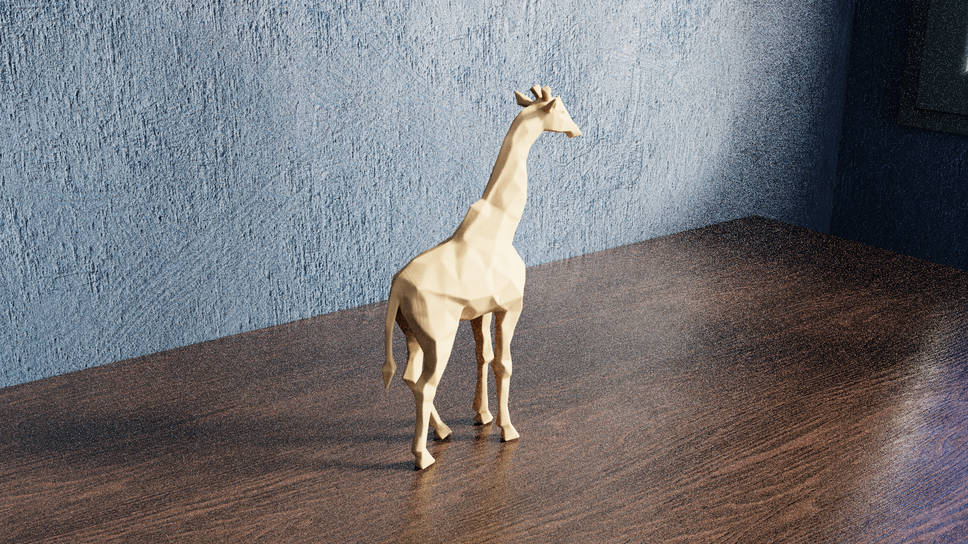 Low Poly Giraffe — miniatura 8