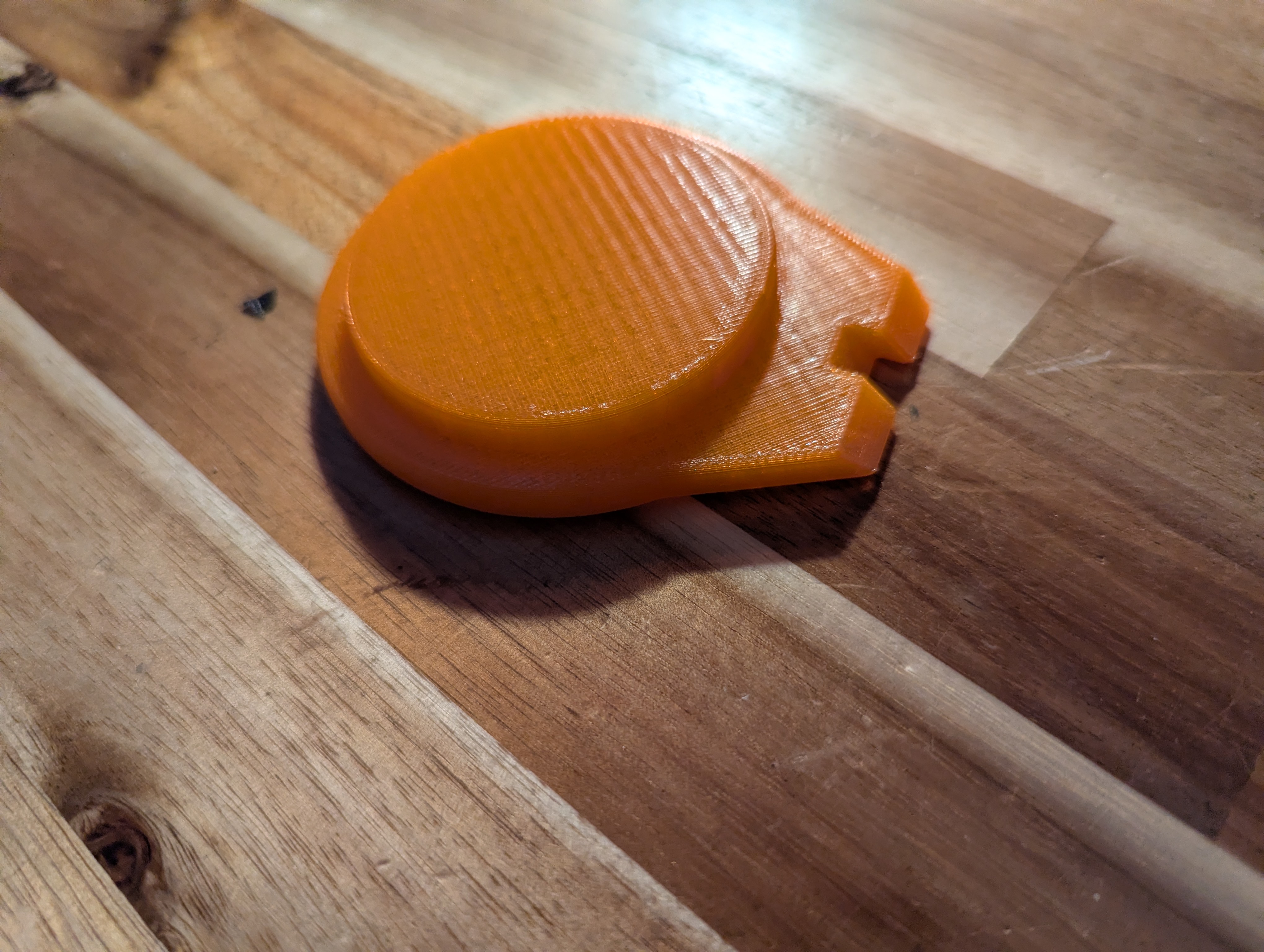 Falcon lid for cereal box