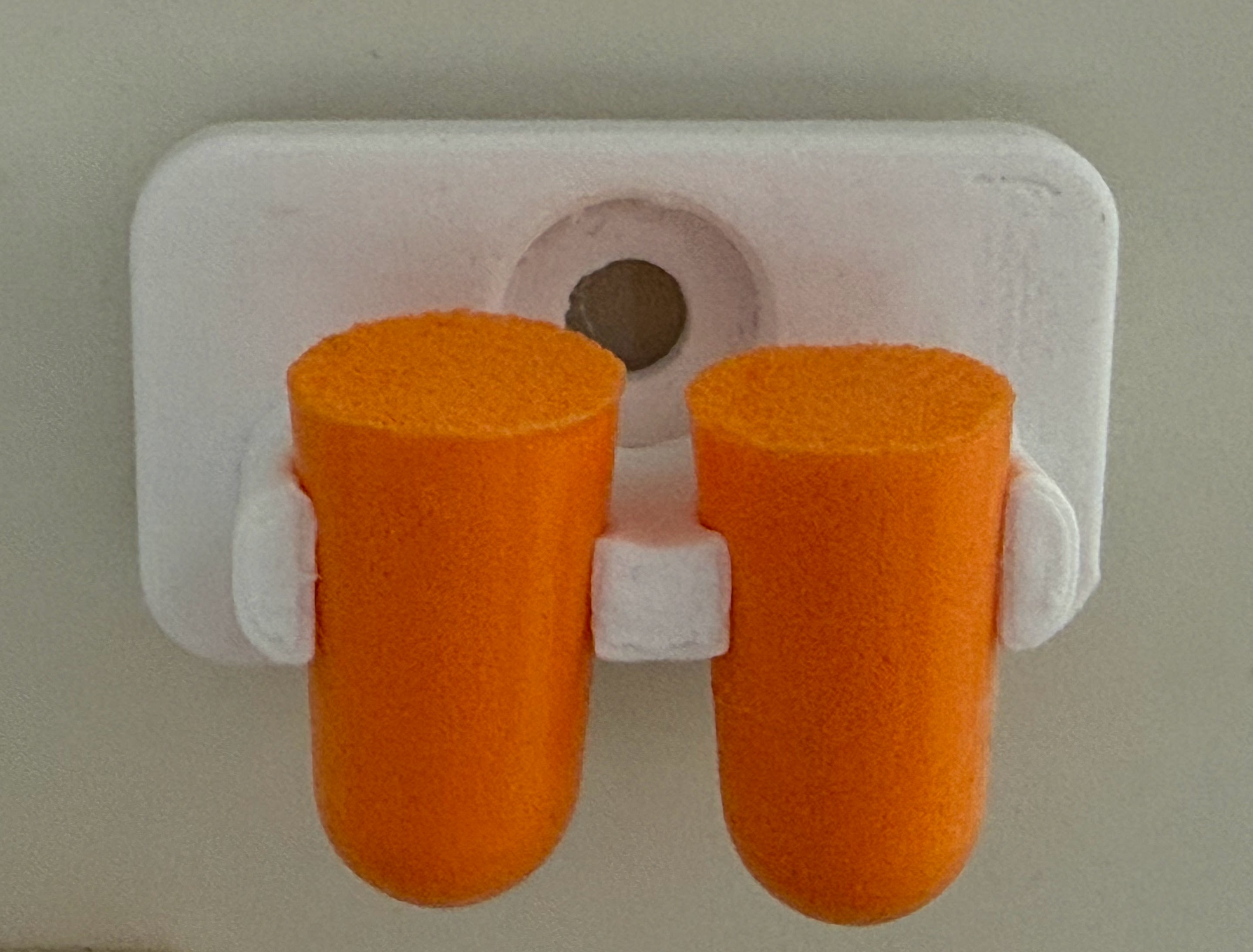 Earplug Wall Mount Holder