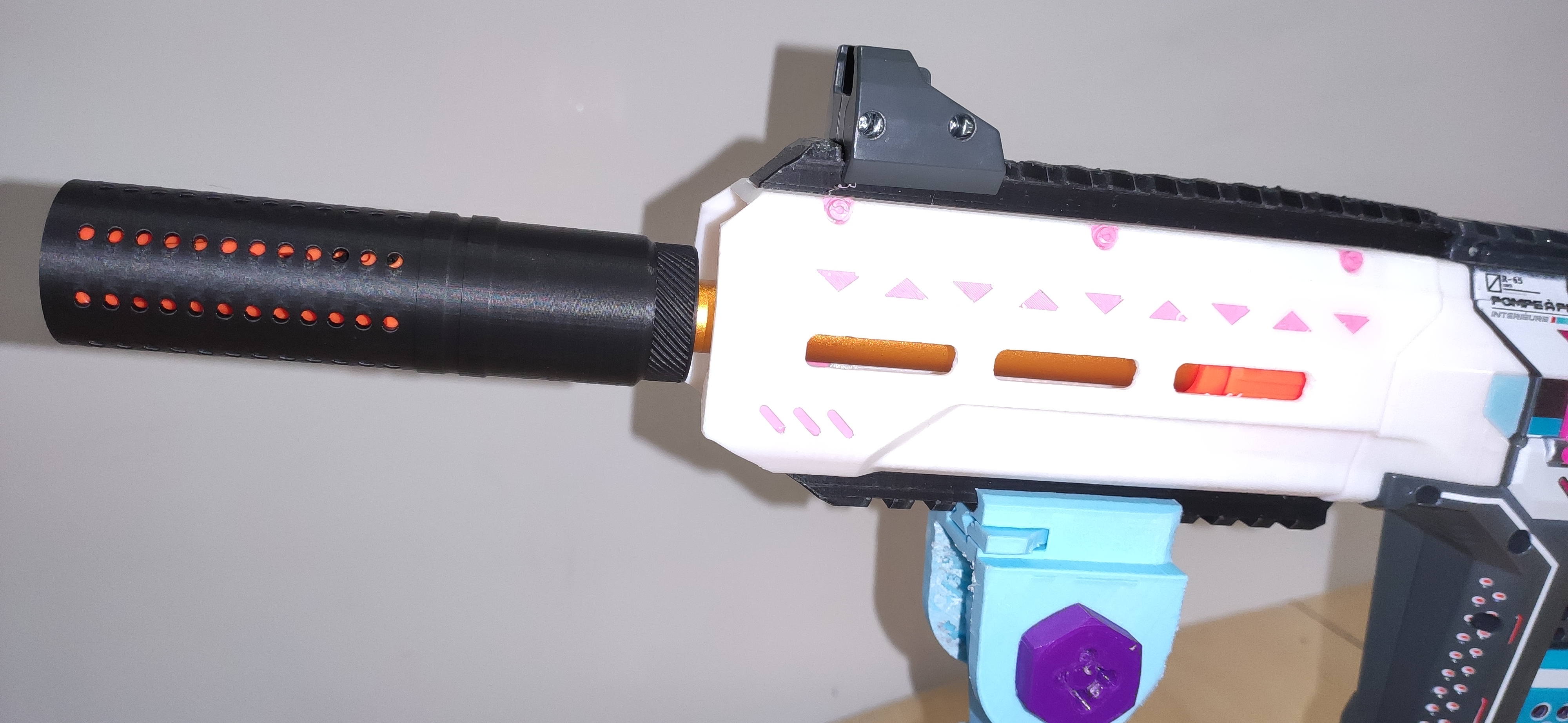 122.4cm Long Bcar Shroud v1.1 Remix v7 (12cm Extended)
