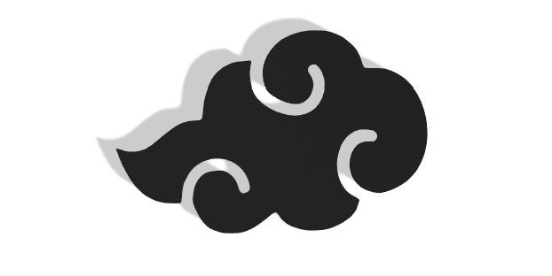 Akatsuki Cloud from Naruto Decor