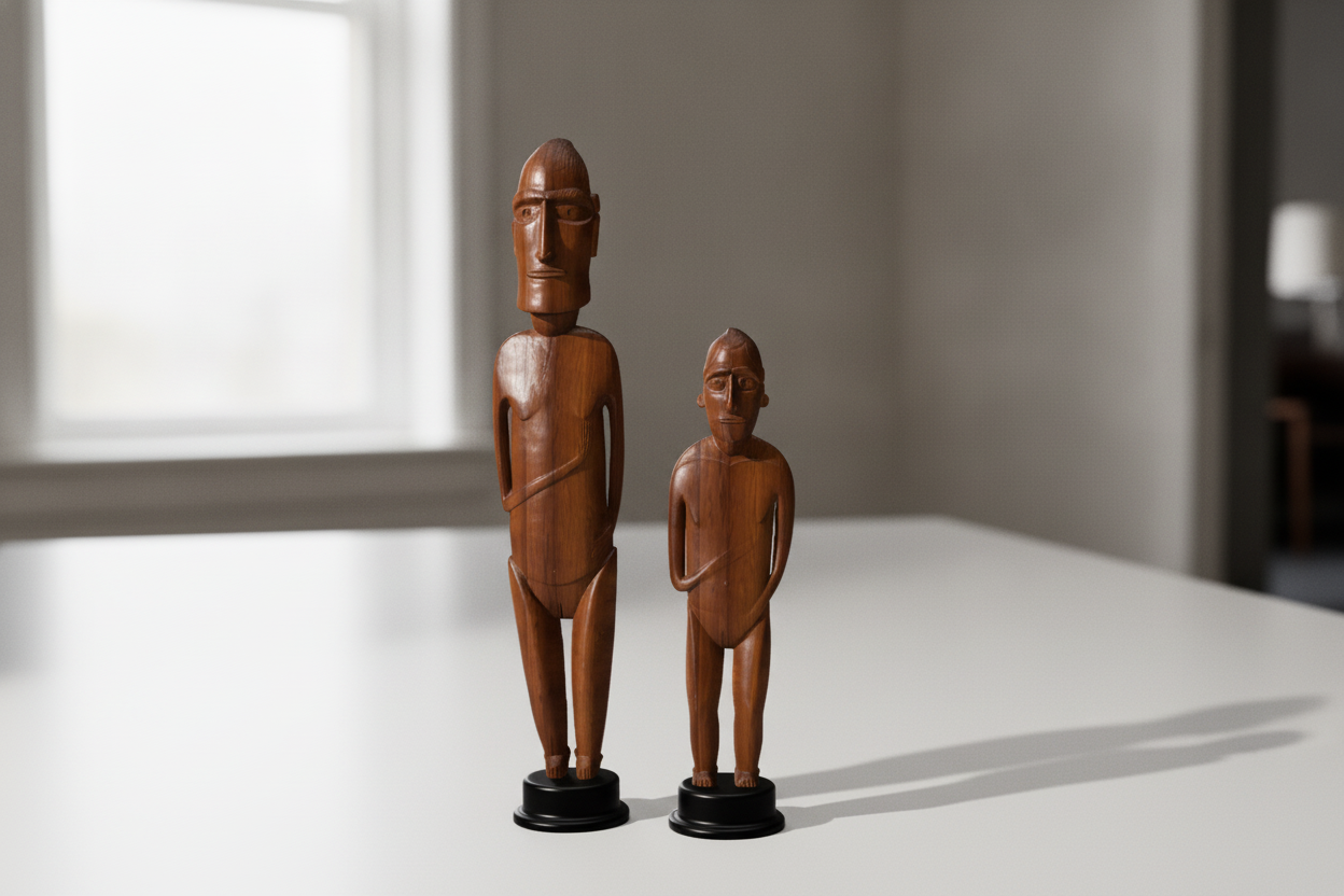 Moai Pa’a Pa’a Statues