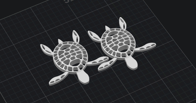 2 turtles