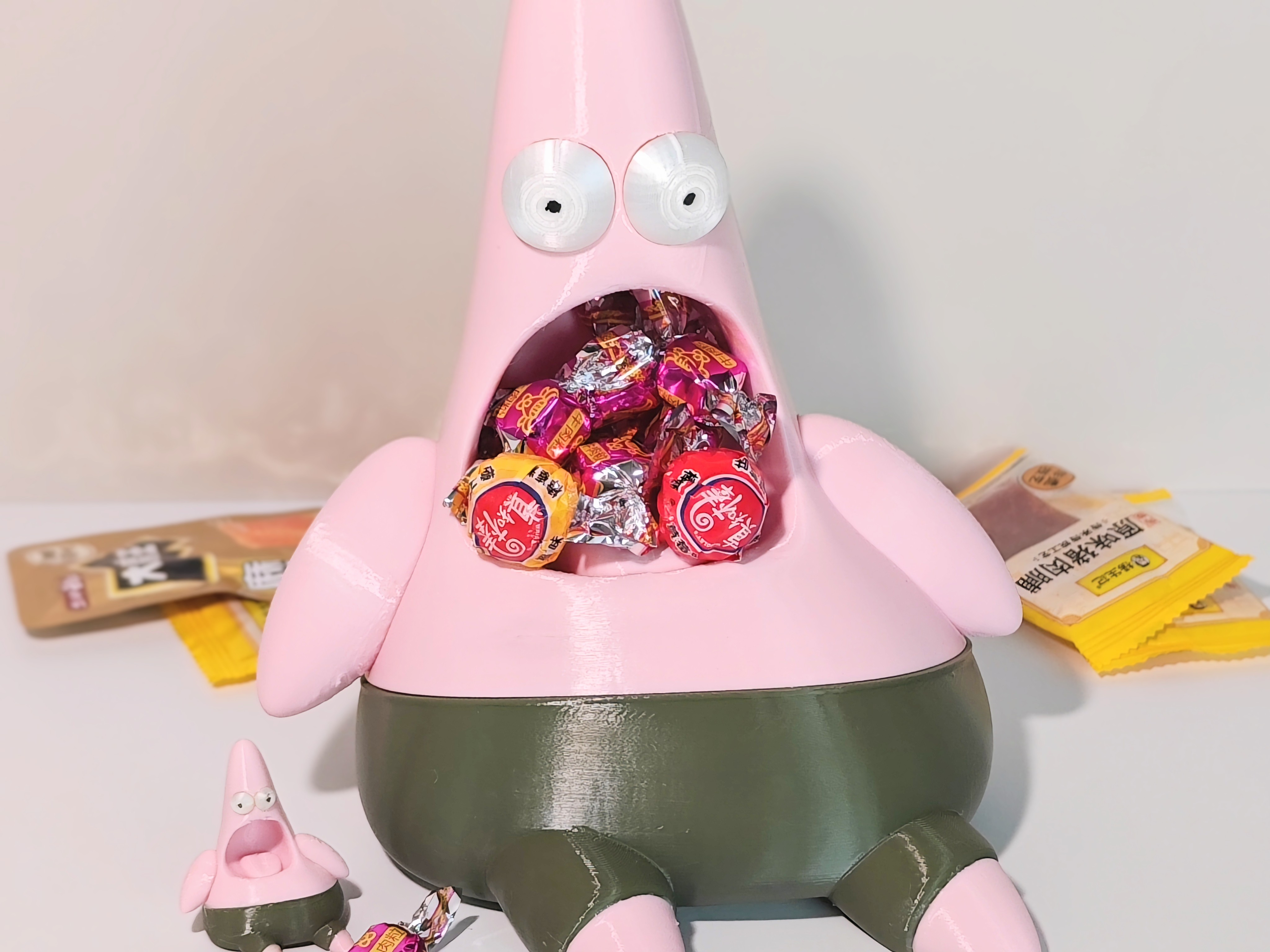 "Patrick-ception" Giant Mouth Candy Bowl & Mini Patrick Star