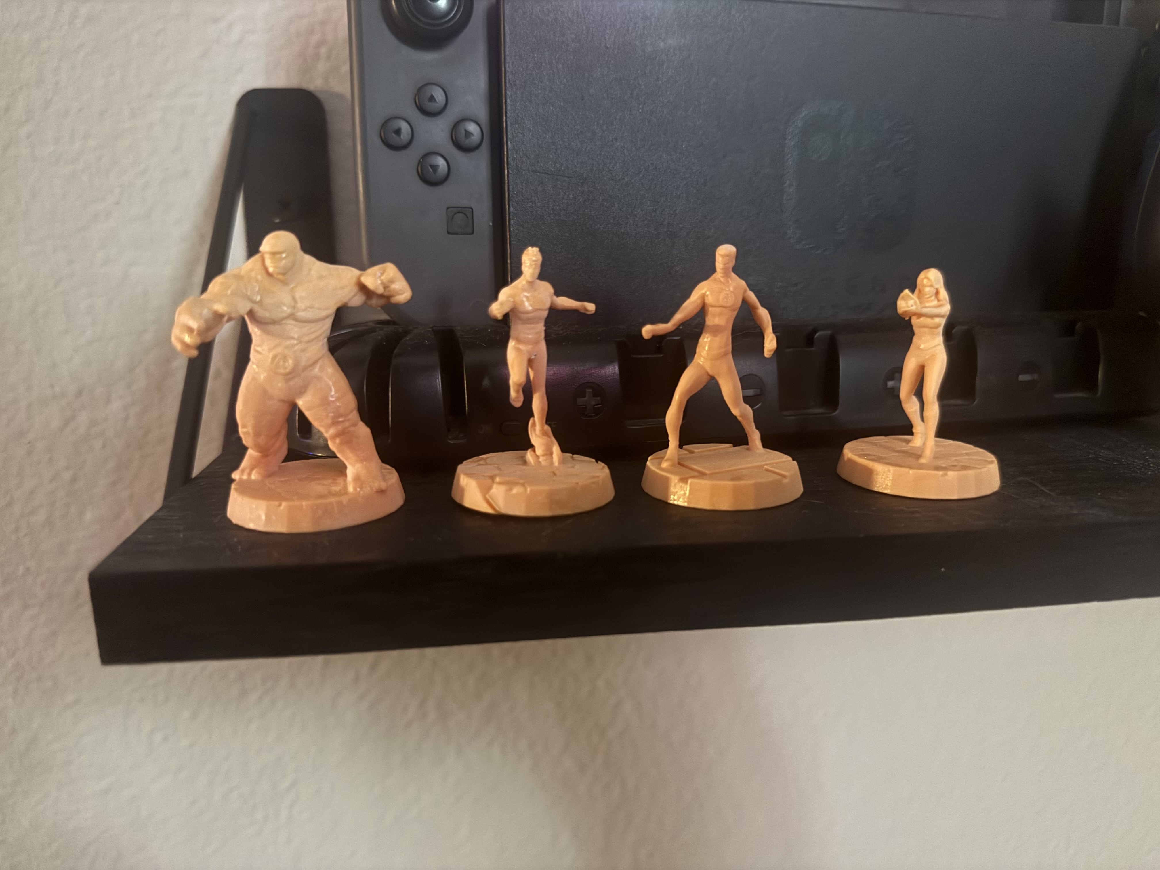 Fantastic Four Figures with Bases