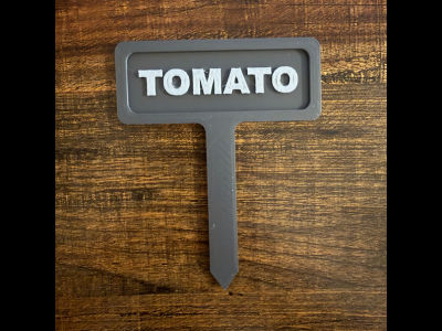 Tomato Garden Marker | 3D Print 3MF