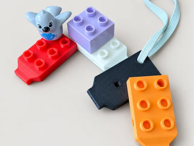 LEGO Duplo Style Triple-Tone Chord Whistle