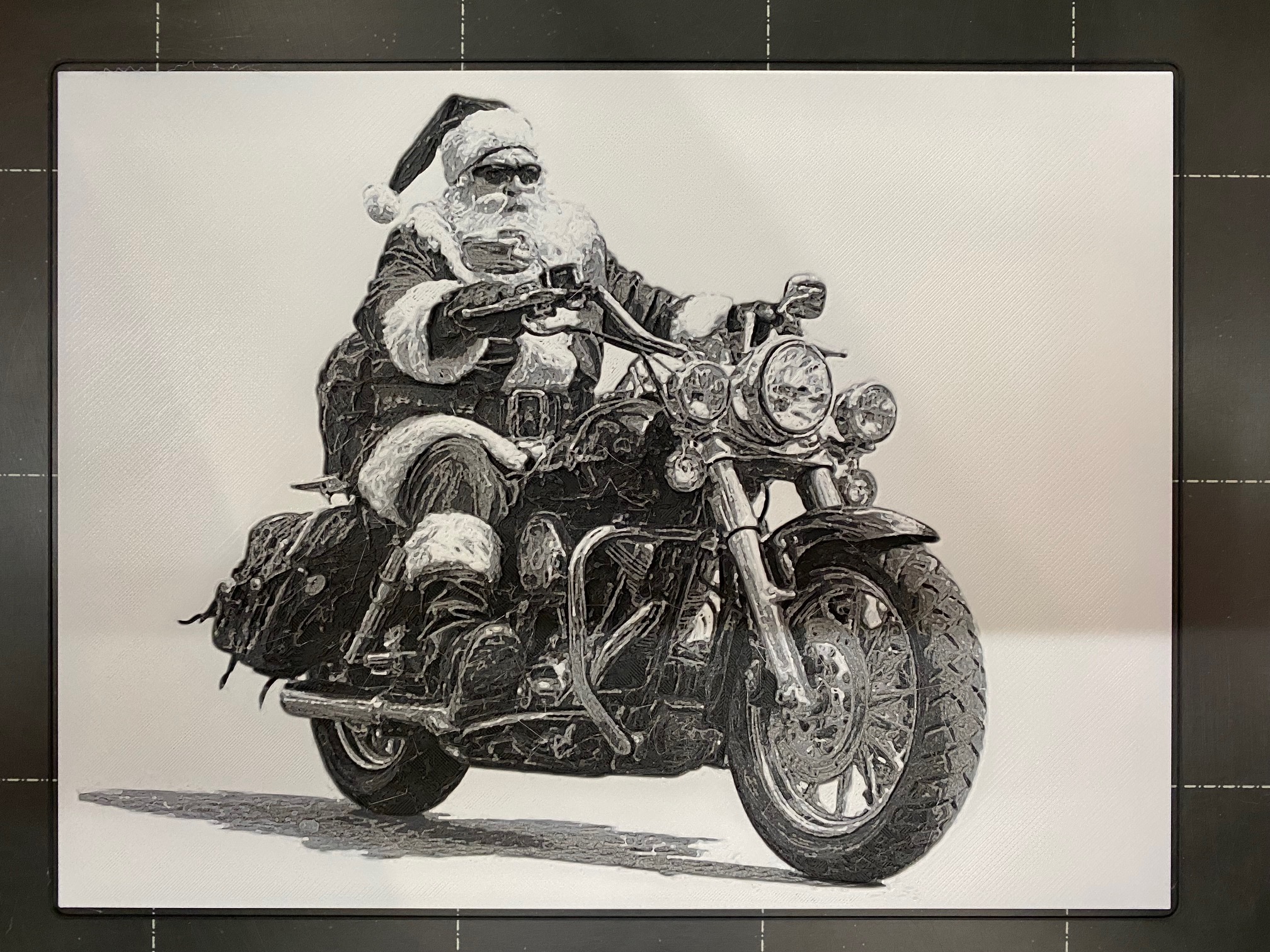 Biker Santa
