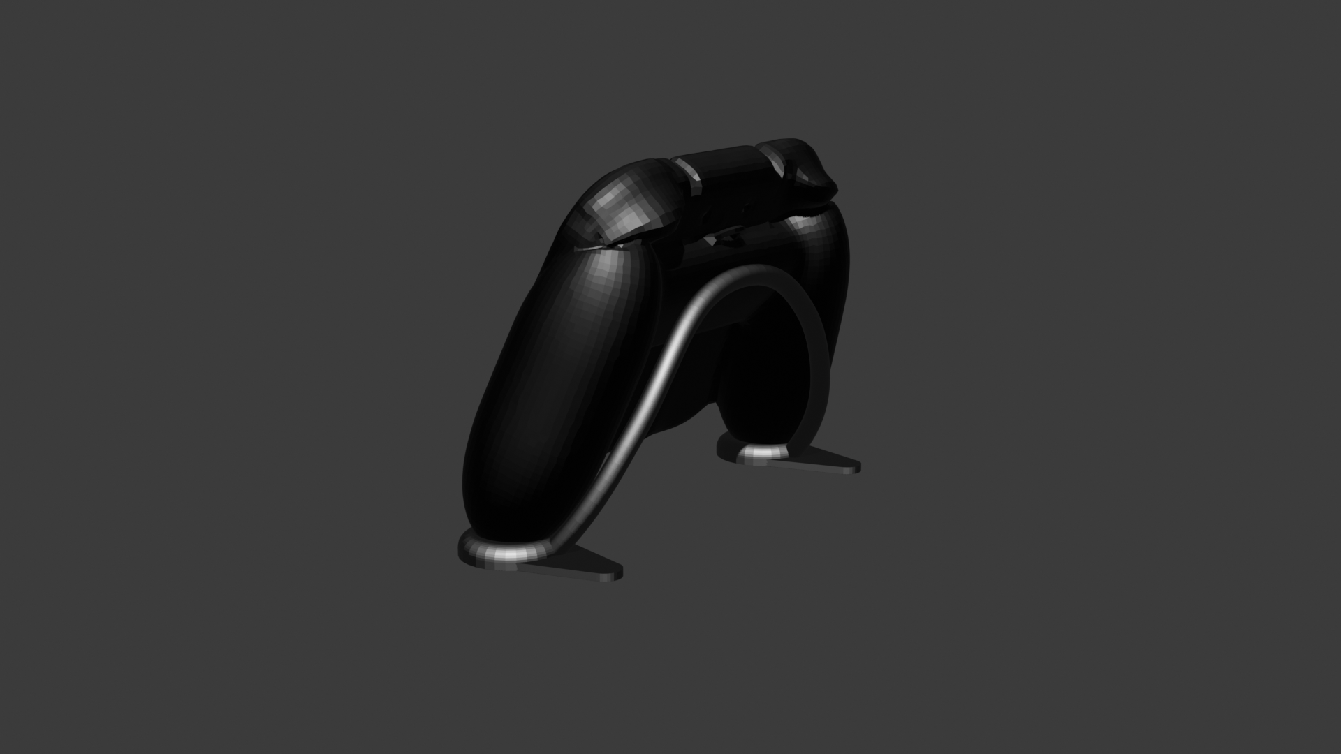 Miniatura 2 do modelo 3D Stealth Nintendo Switch Joycon Controller Stand