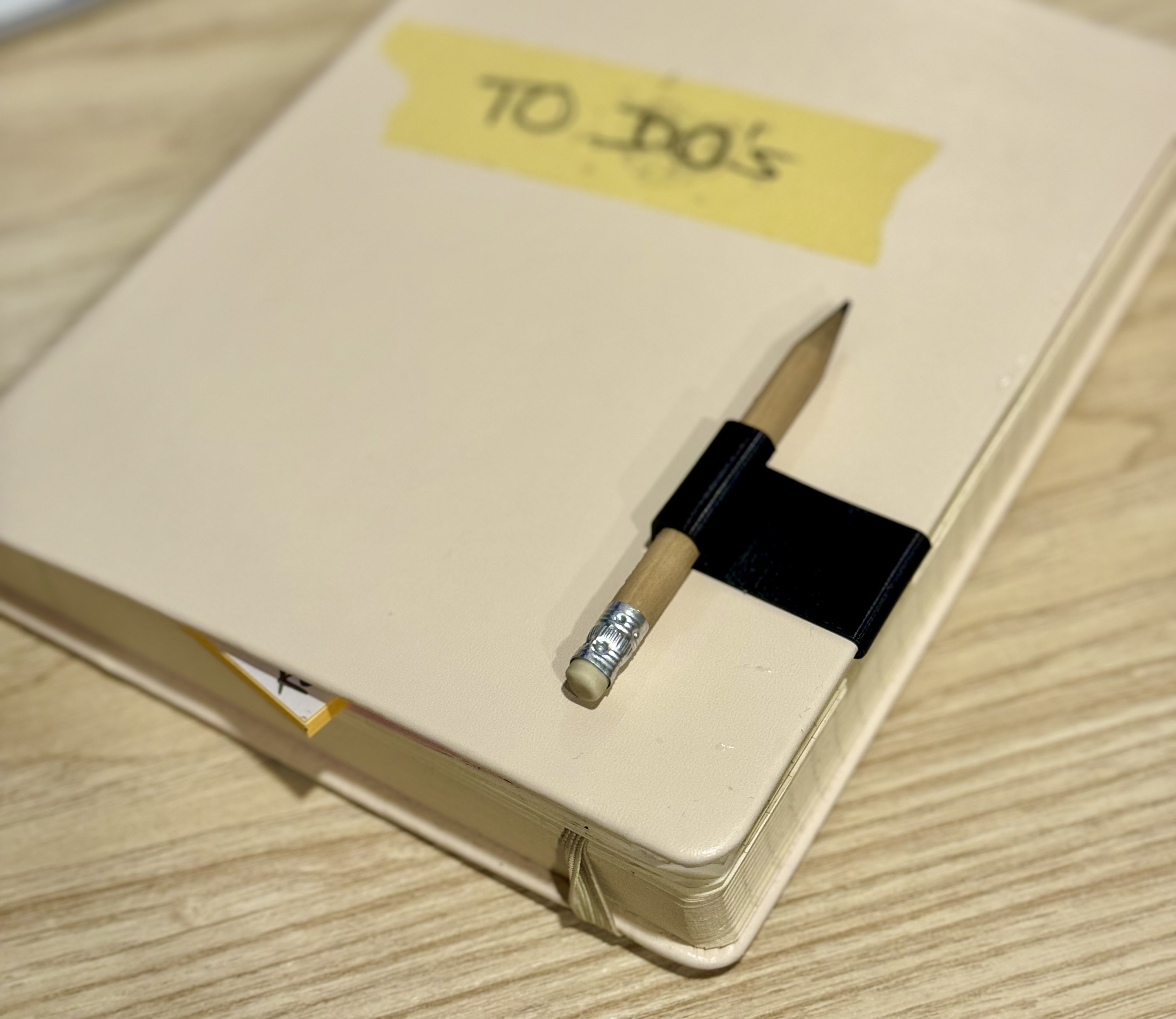 Notebook Pen Clip | 10 min Print | Only 4g | Paper and Money Clip with Pen Holder