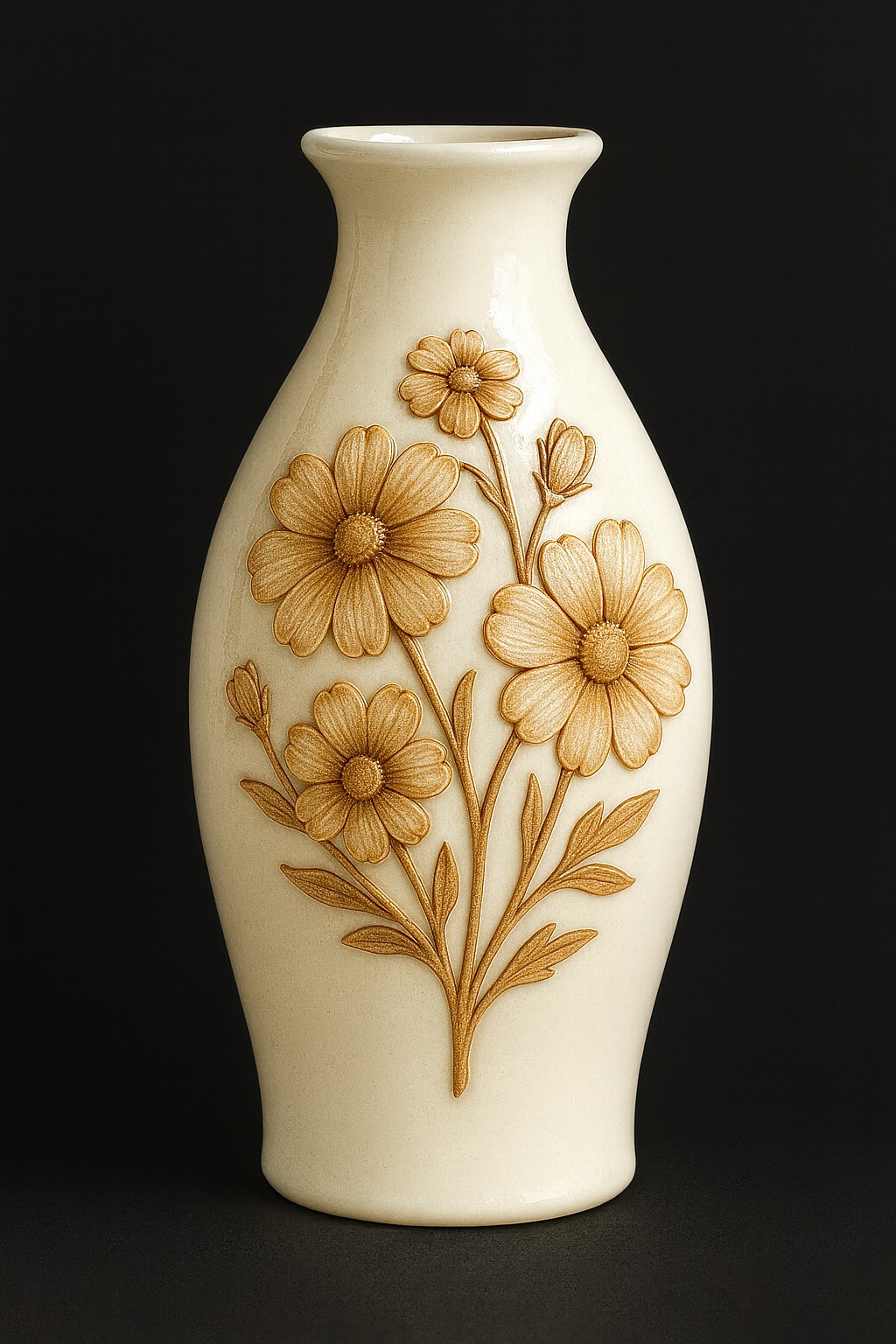 Vaso raro flores