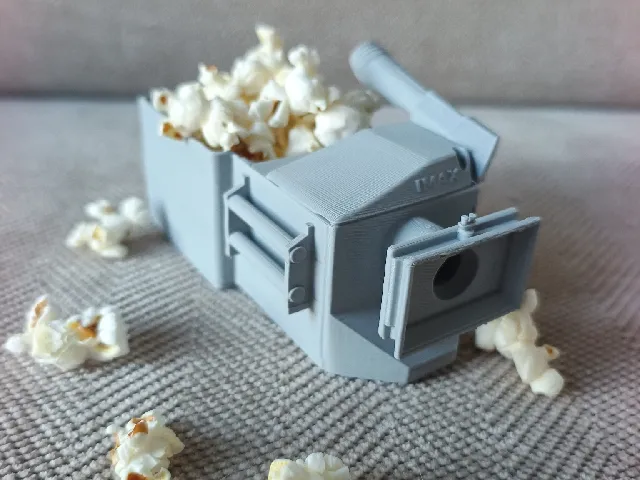 IMAX Camera Popcorn bucket