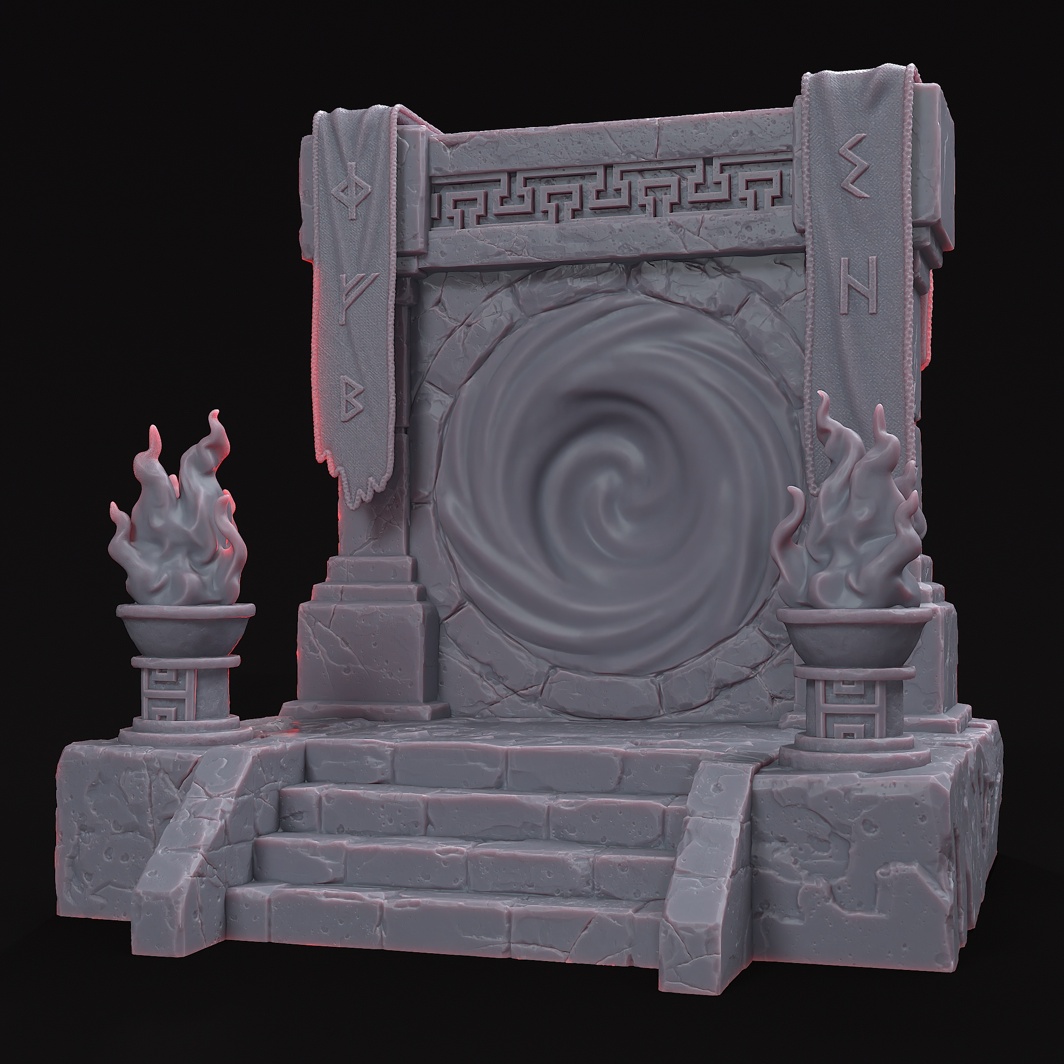 The Menorcan Gate of Ashen Grace