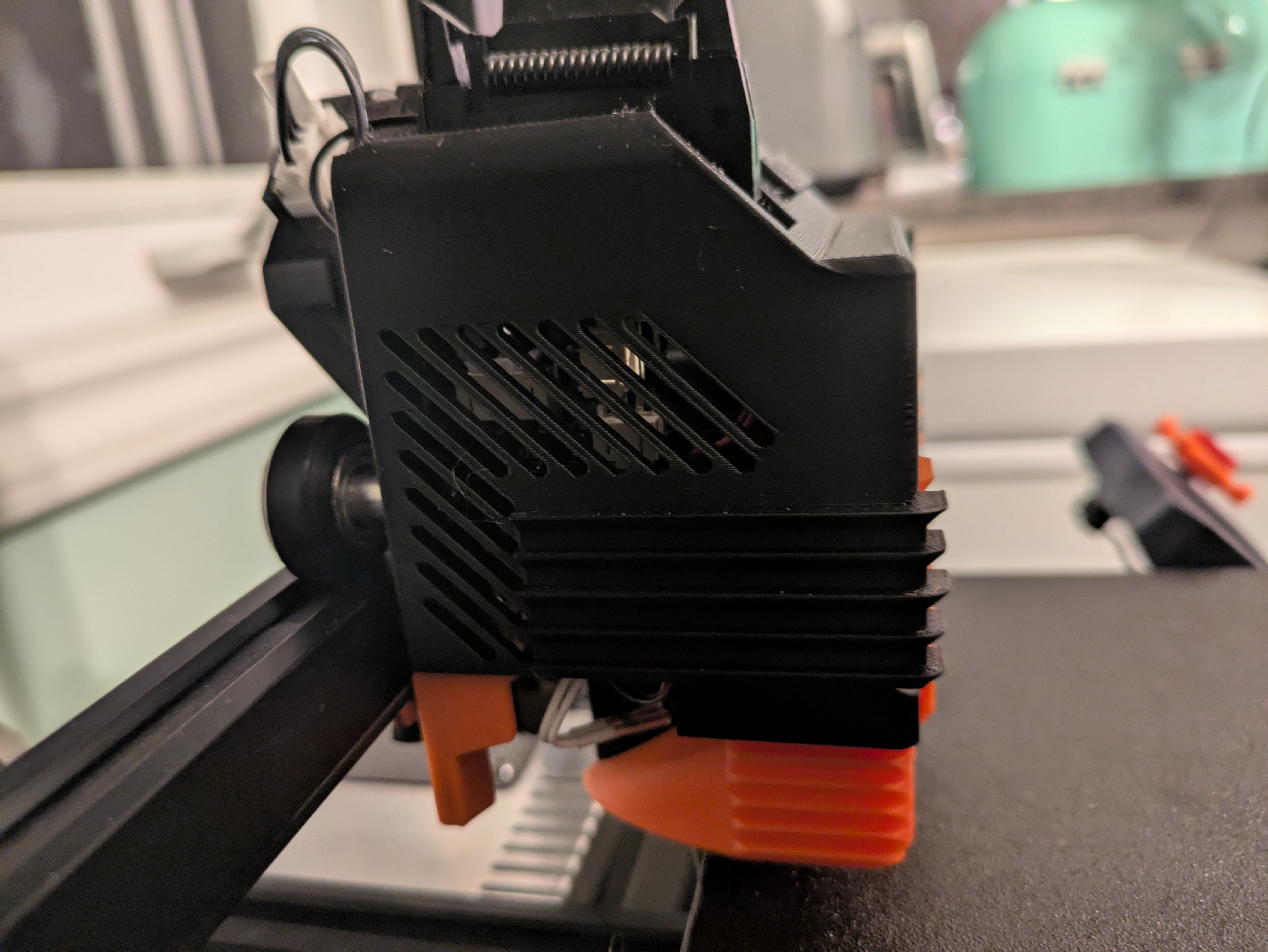Kobra Neo 2 X-Stop for "Mantis" Quick-Remove Shroud 3D model thumbnail