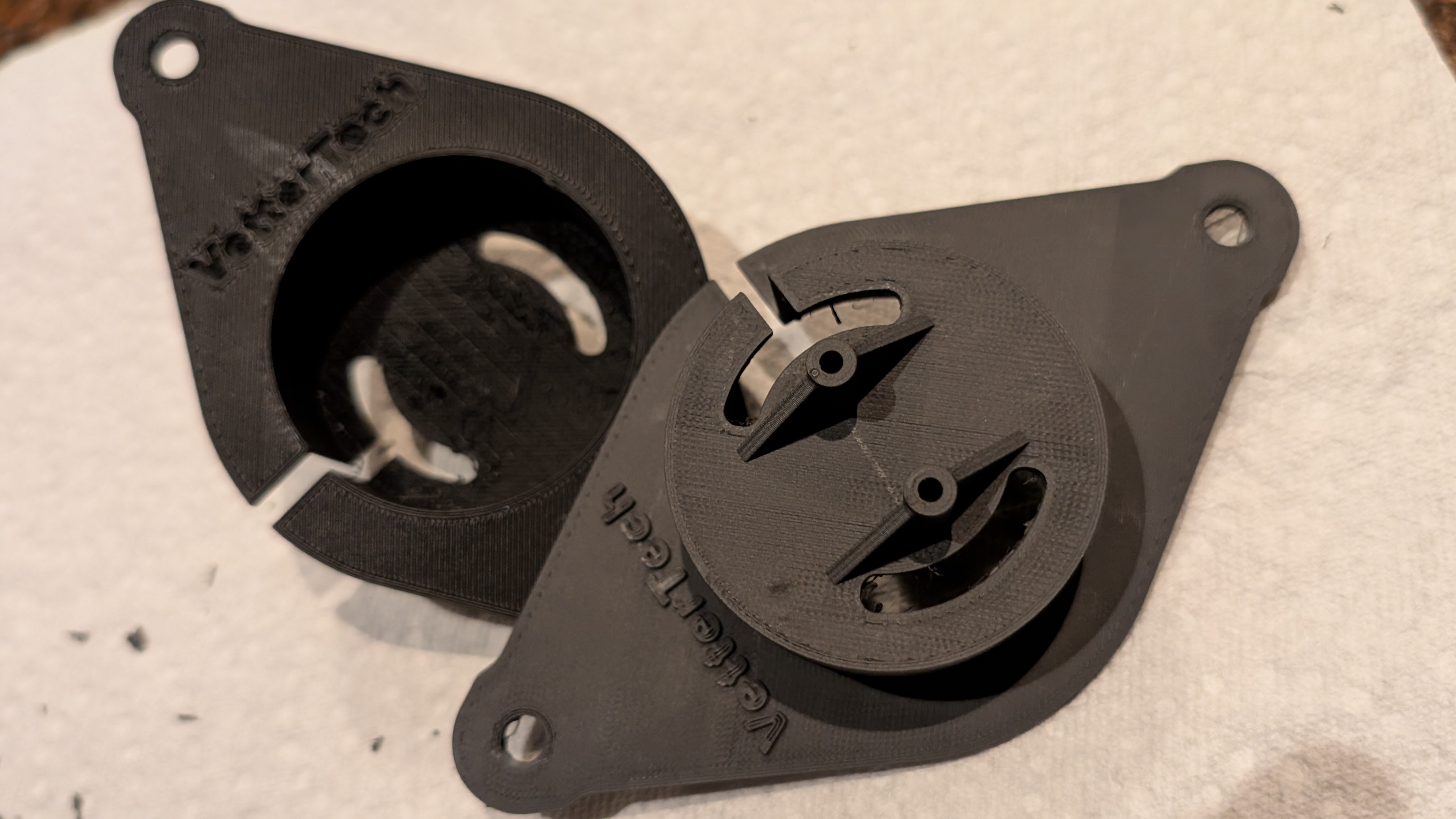 Tweeter mounts for 2004-2006 NCP31 Scion XB/bB