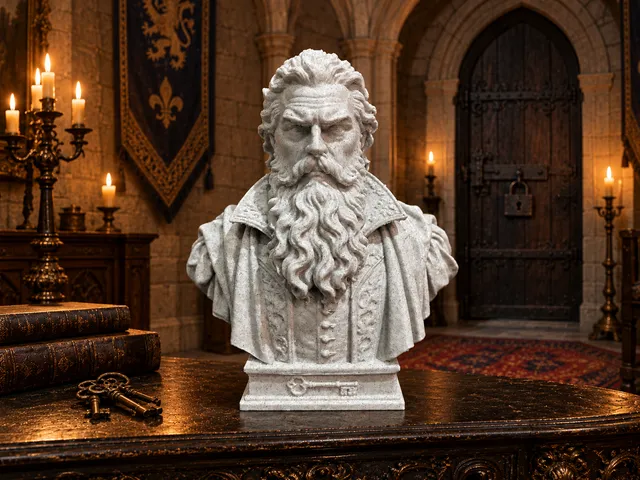 Bluebeard — Bust Inspired by Charles Perrault’s Fairy Tale