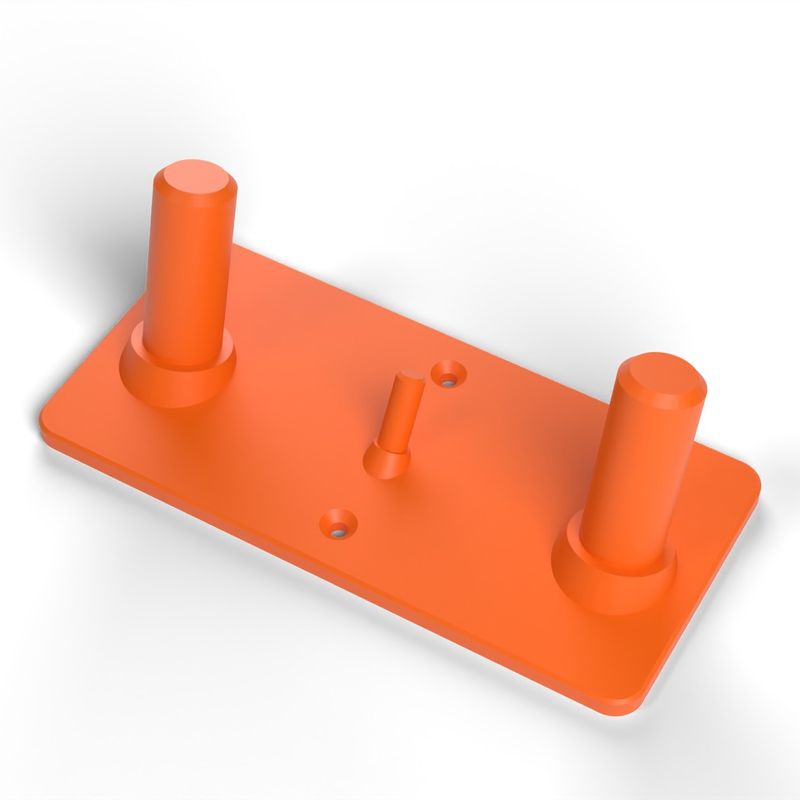 Grinder Disc Wall Rack - Pegs for 115 and 125 mm Cutting and Flap Discs ...