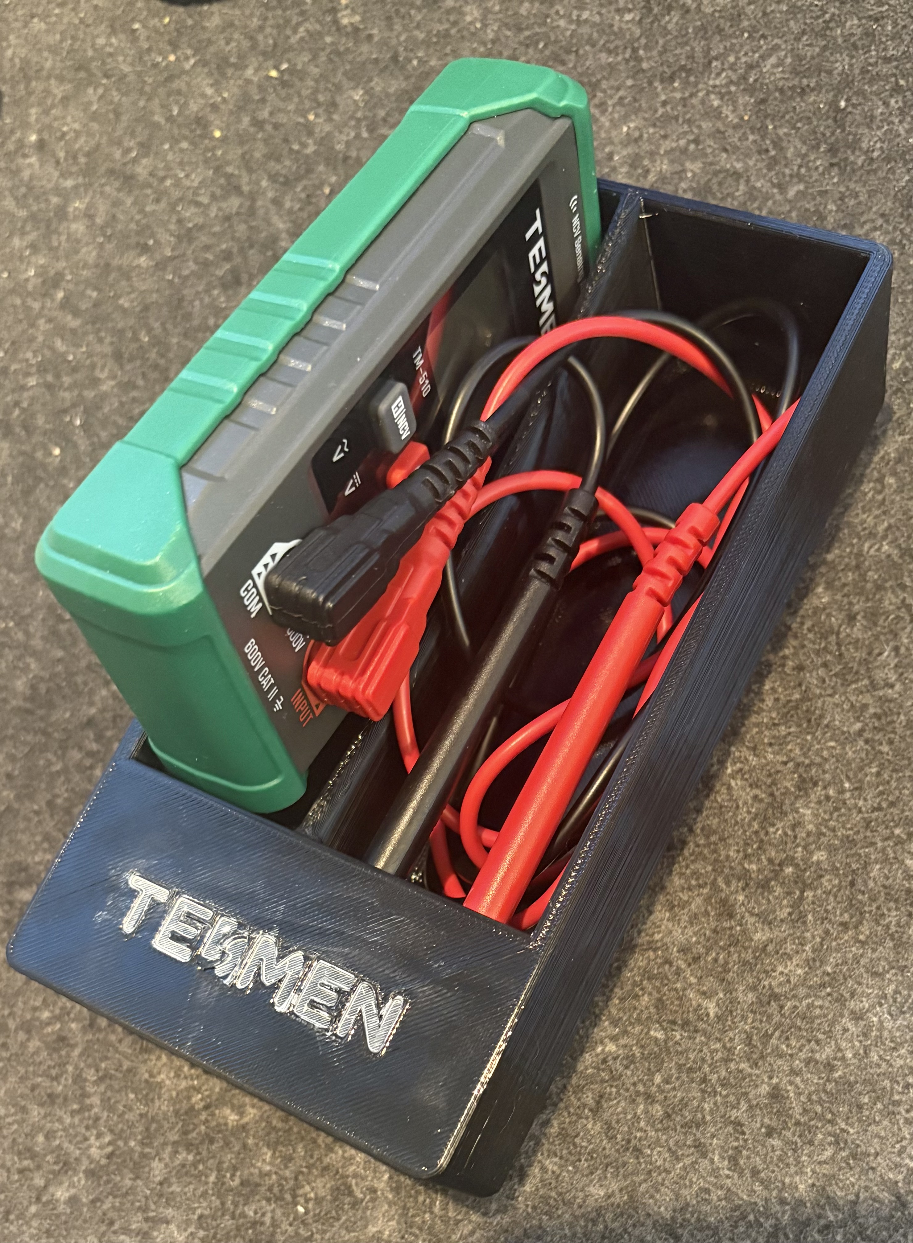 Tesmen TM-510 Digital Multimeter Gridfinity Holder