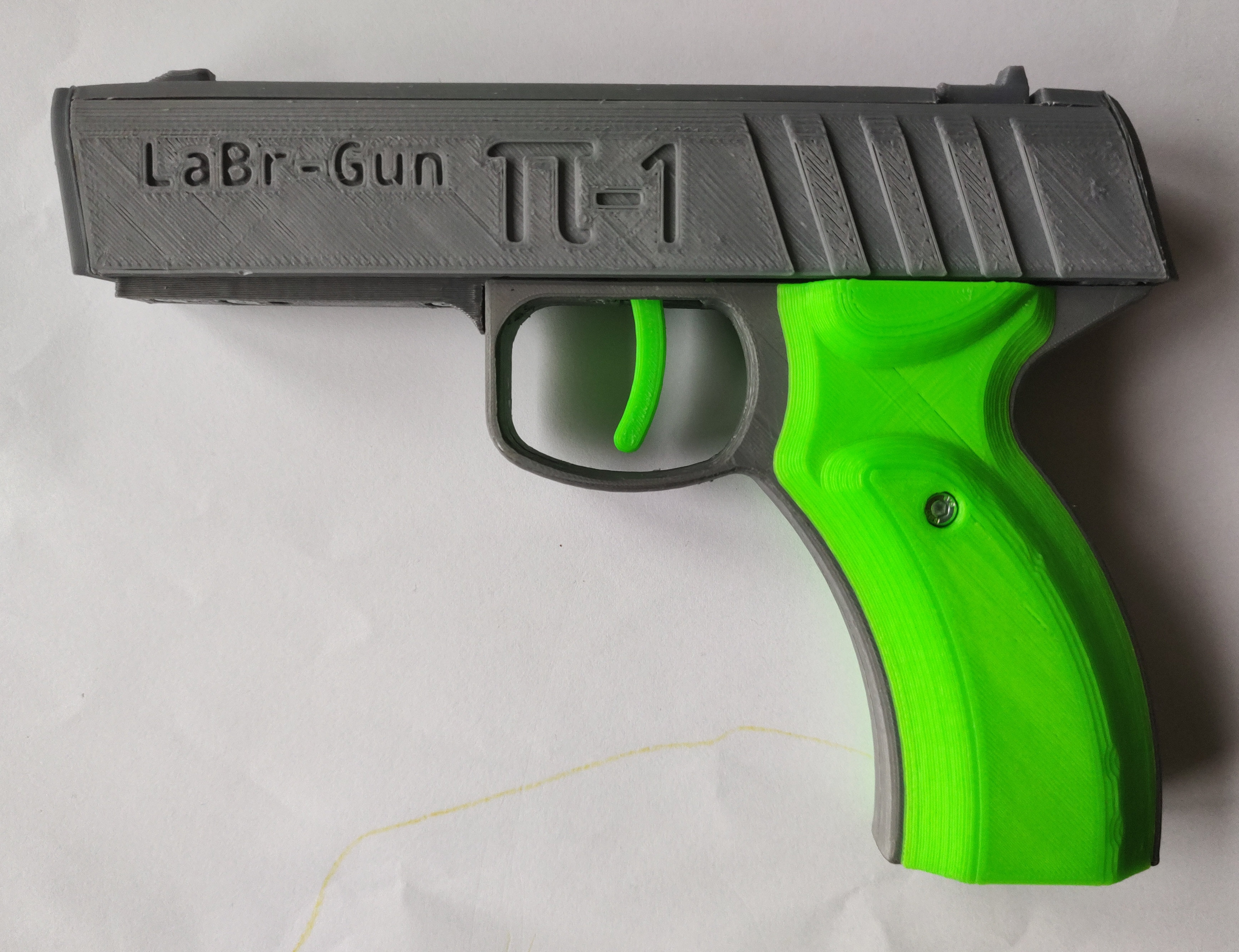 Pi one - The laser pistol