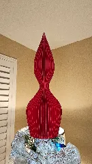 Straight  Tree Topper - Ornament (STEP file included)