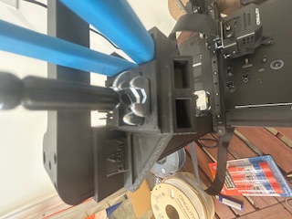 Ender v3 ke/se tool holder w double usb port 3D model