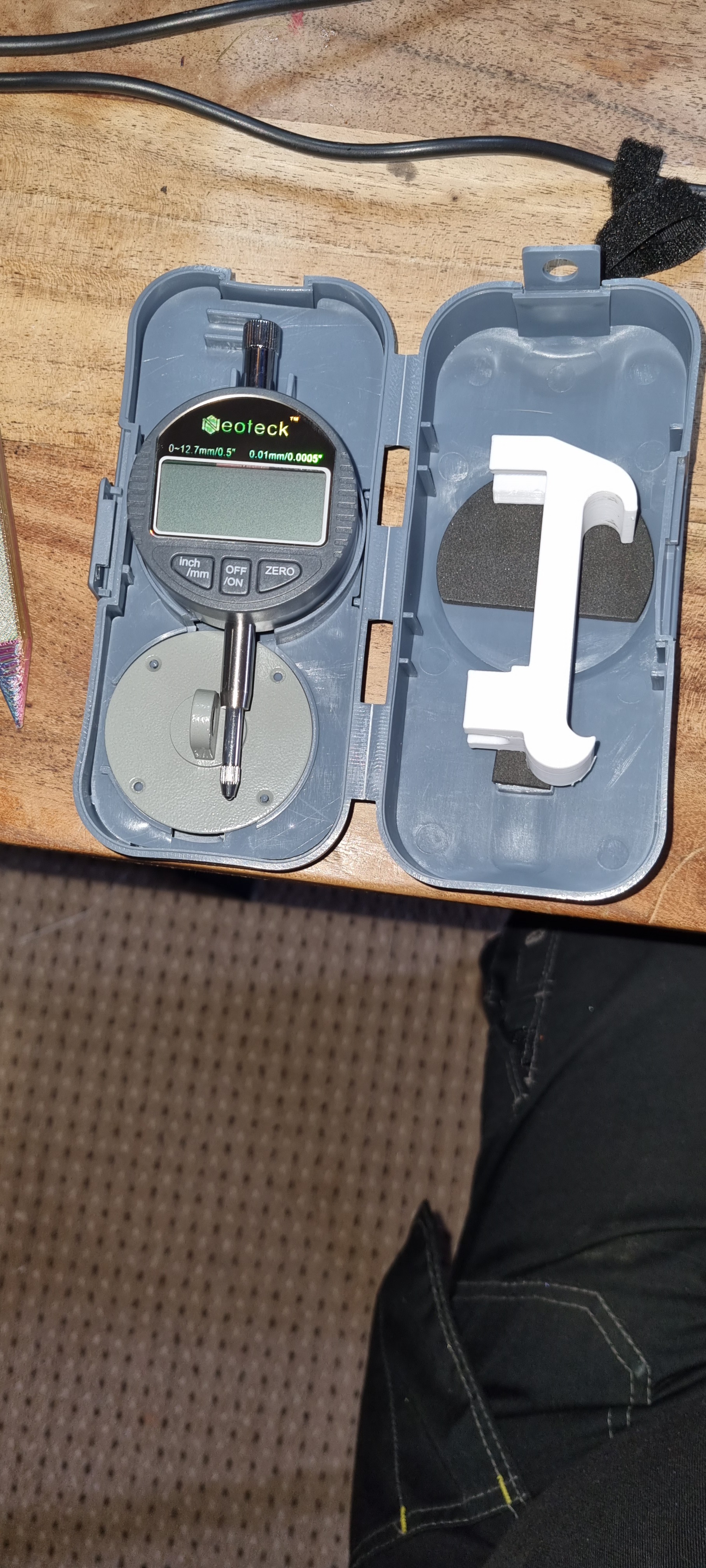 flashforge ad5x dial gauge holder