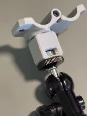 Mount "Plasticlamp" to ¼"-20 thread