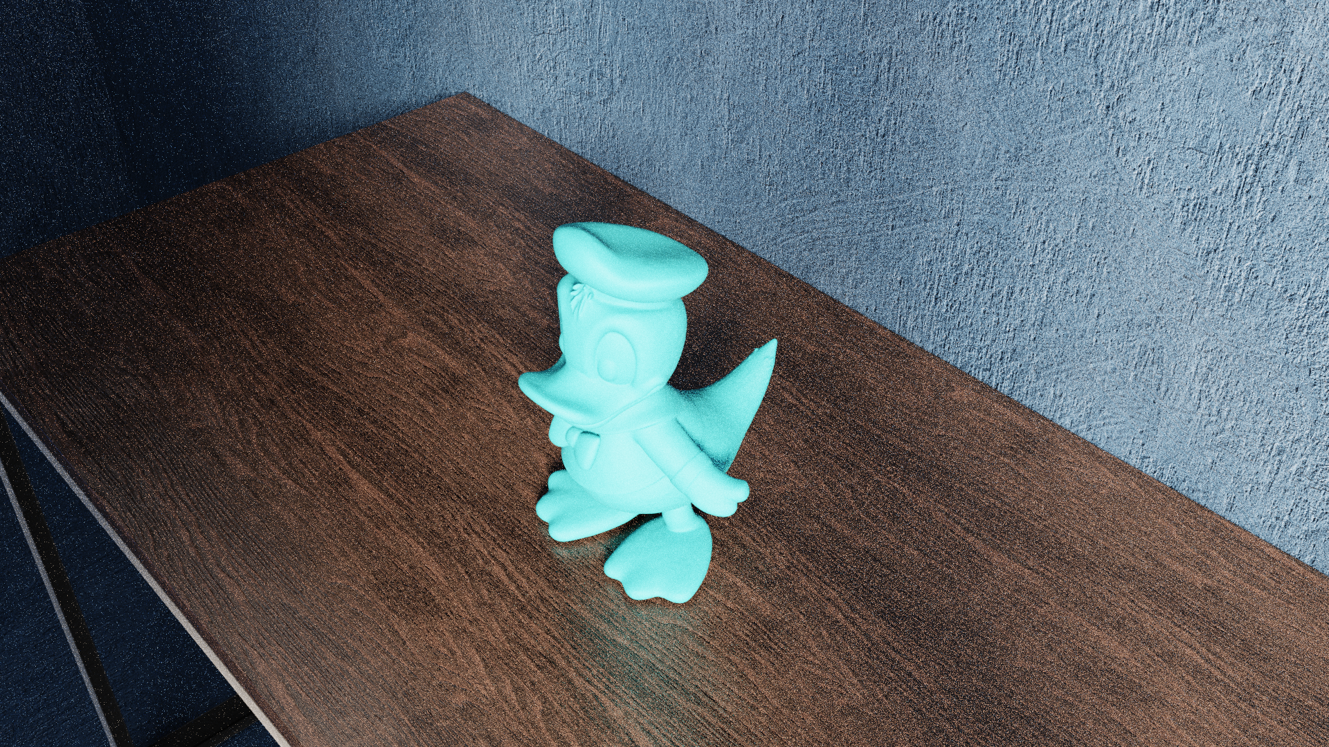 Miniatura 7 do modelo 3D Plush Donald Duck