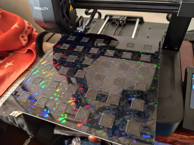 ENDER 3 V3 SE Bed level test 6x6 for Navaismo