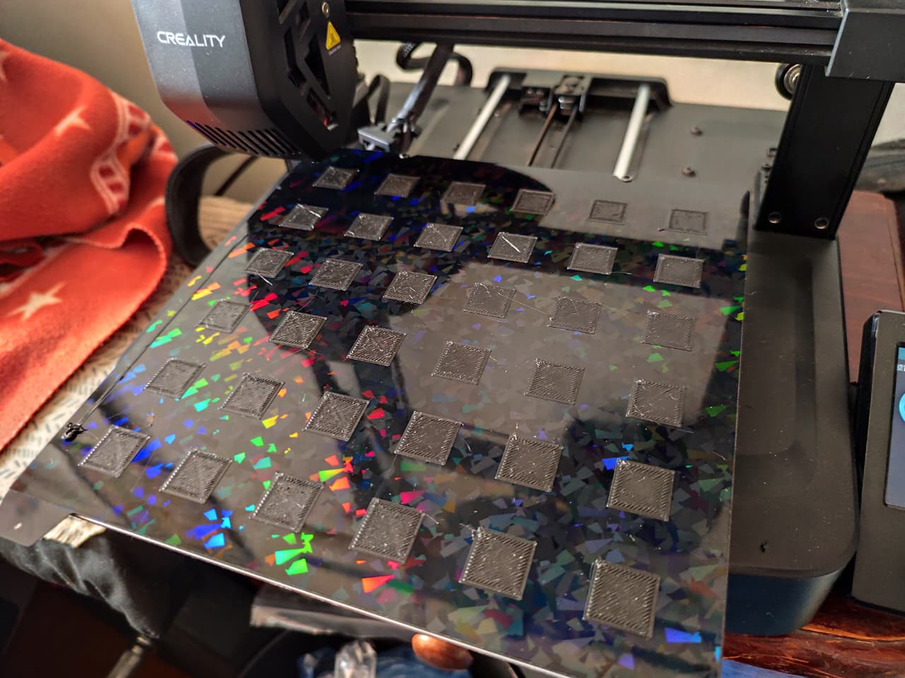ENDER 3 V3 SE Bed level test 6x6 for Navaismo