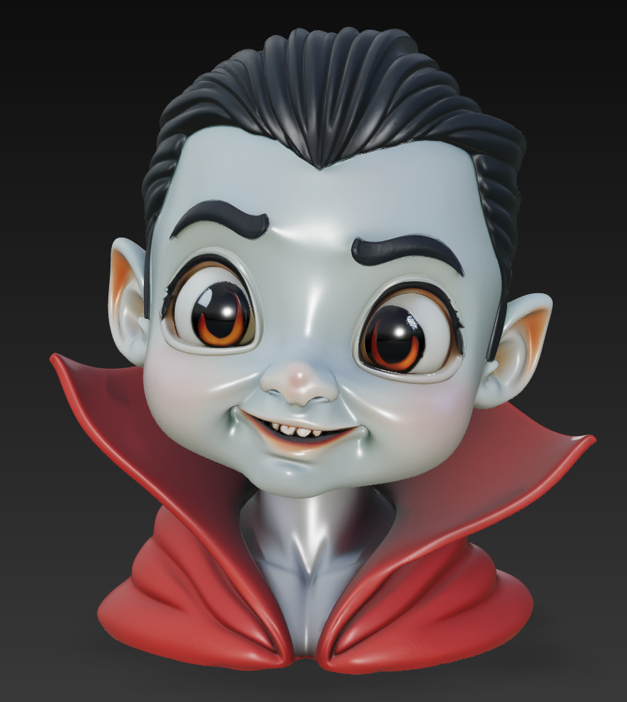 Vampire kid 3 colors