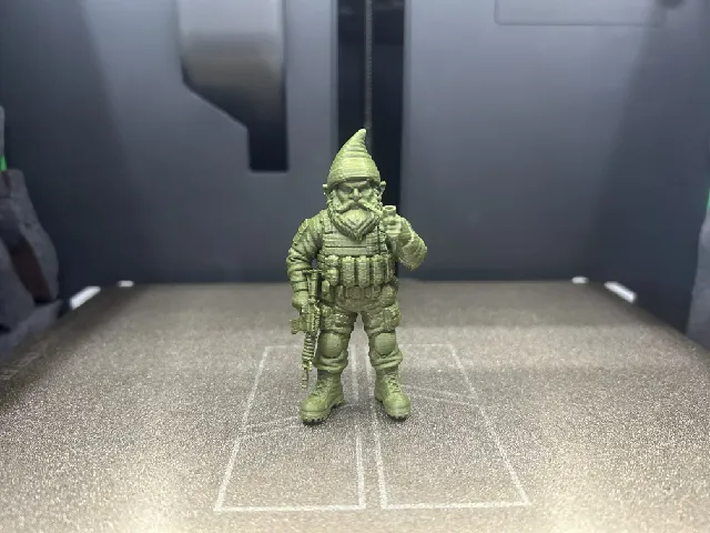Tactical Gnome Operative with Pipe