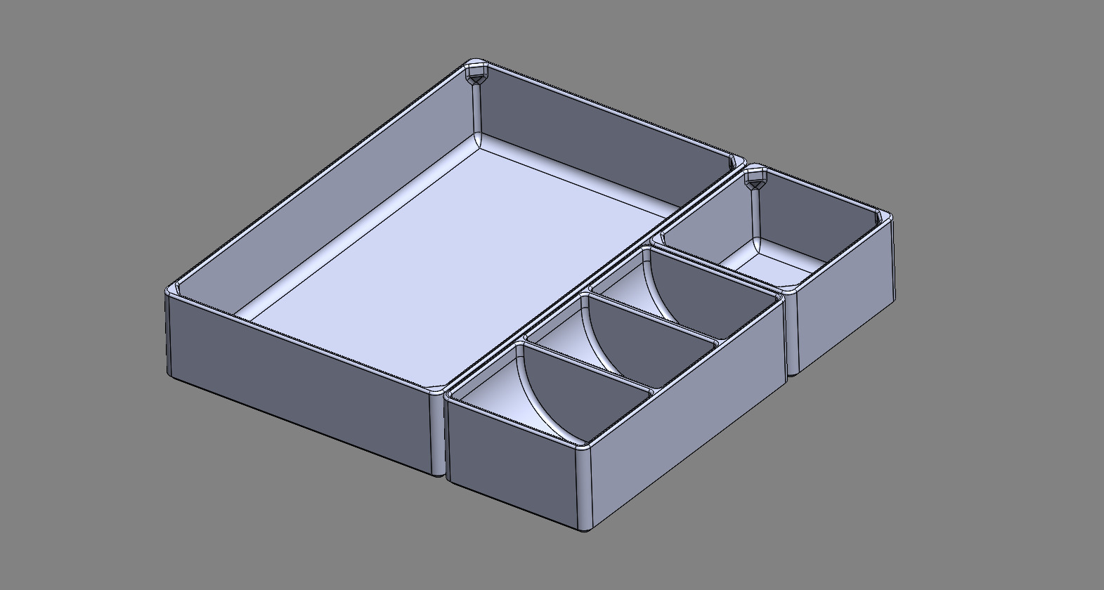 Miniatura 3 do modelo 3D Patchwork Game Organizer