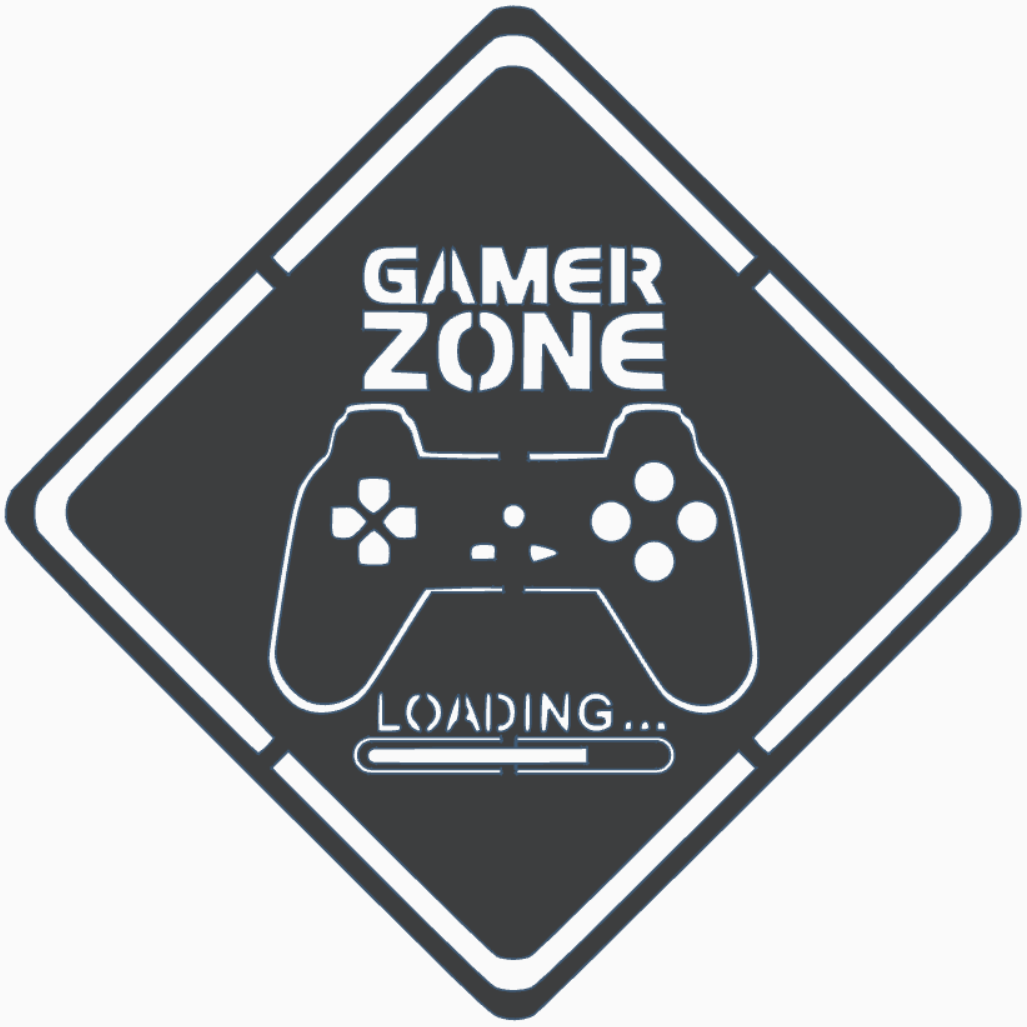 Gamer Zone sign (remix)